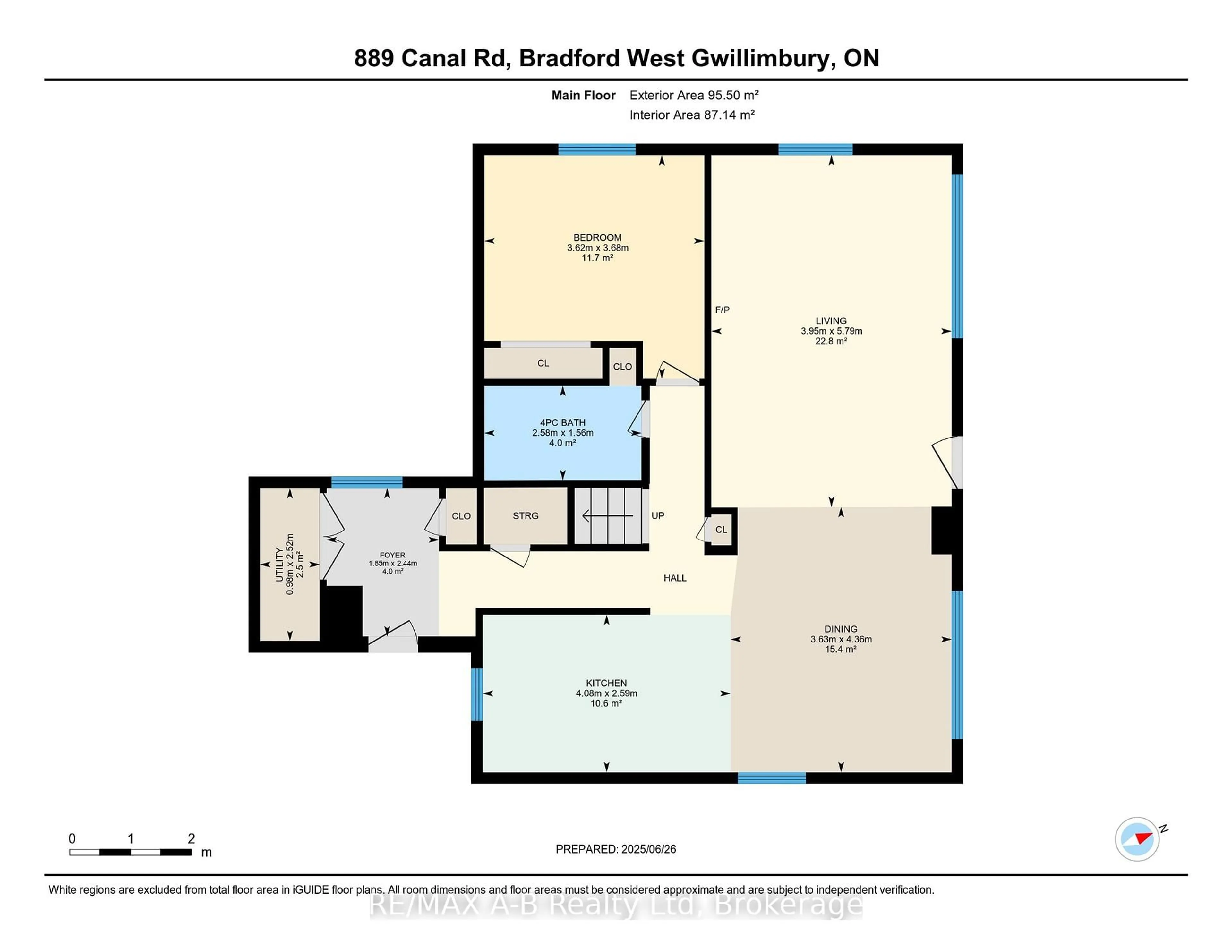 Floor plan for 889 Canal Rd, Bradford West Gwillimbury Ontario L3Z 4C9