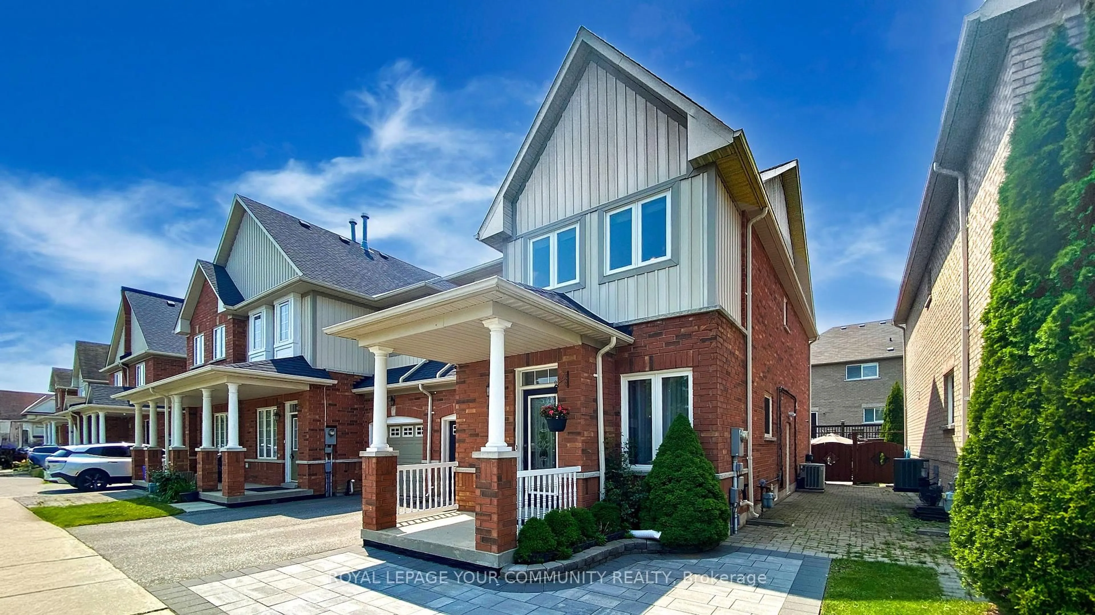 Home with brick exterior material, street for 42 Barnwood Dr, Richmond Hill Ontario L4E 5A3
