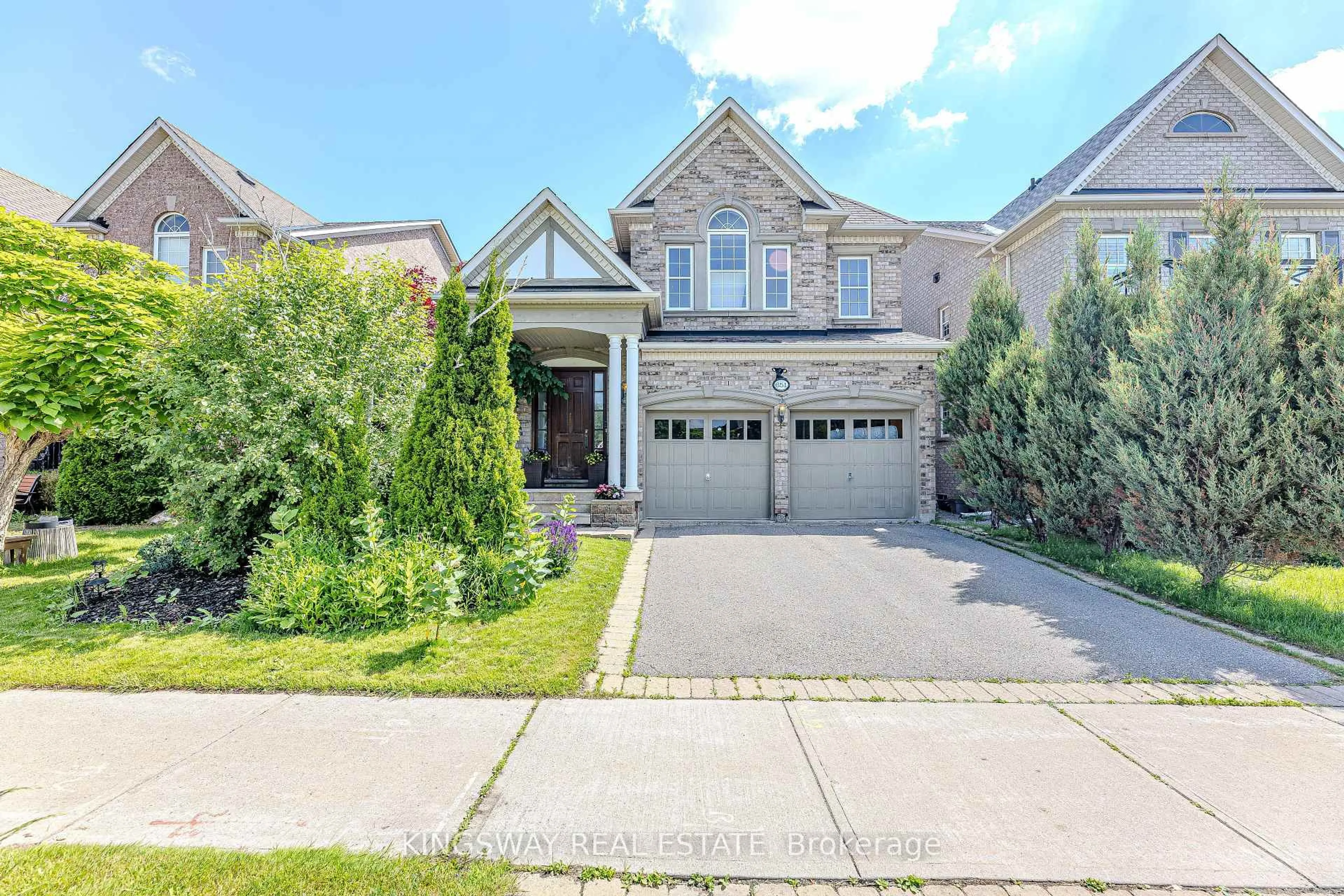 Home with brick exterior material, street for 651 Via Romano Blvd, Vaughan Ontario L6A 0G1