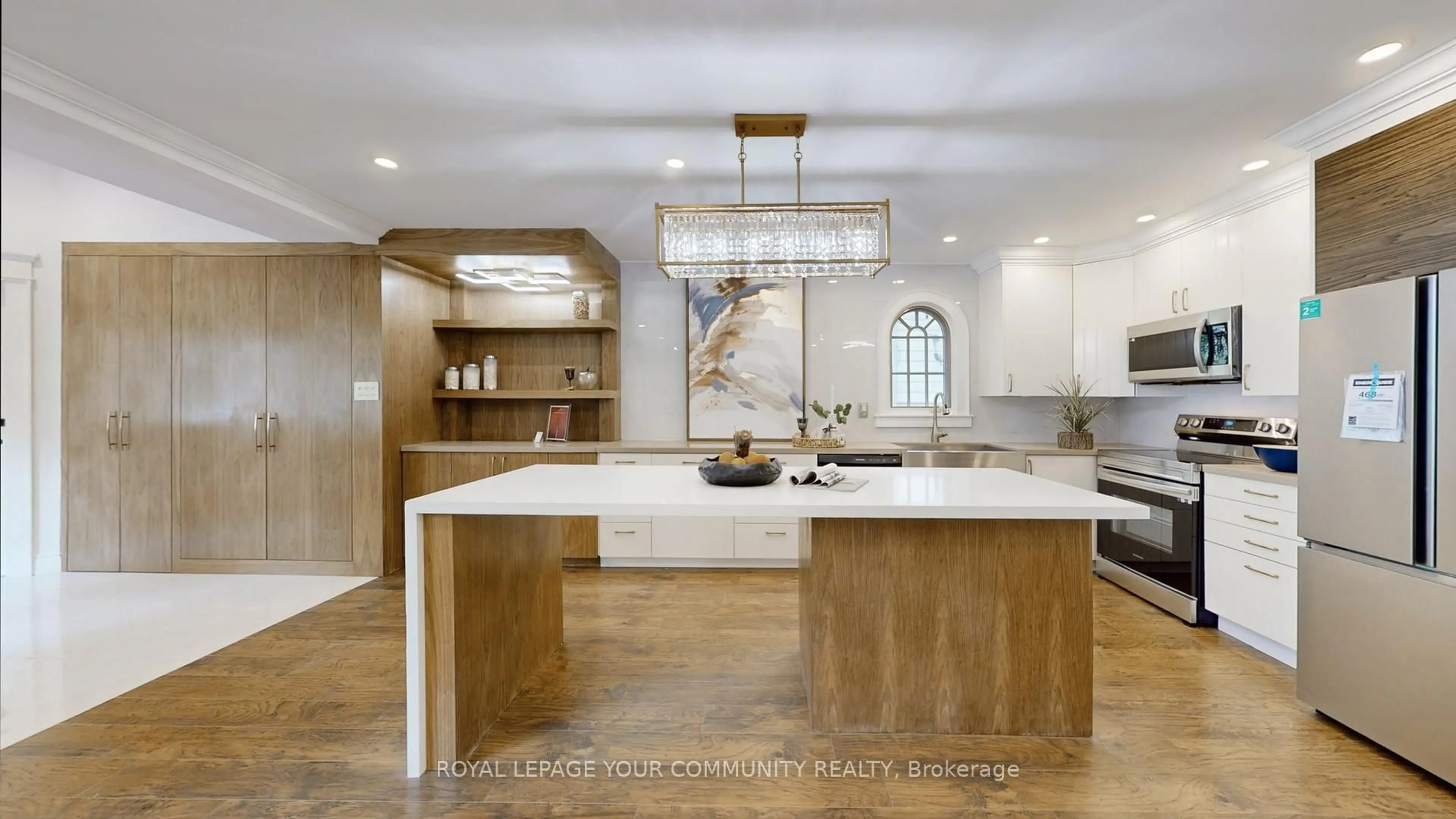 Contemporary kitchen, ceramic/tile floor for 60 Hillview Dr, Newmarket Ontario L3Y 4H9