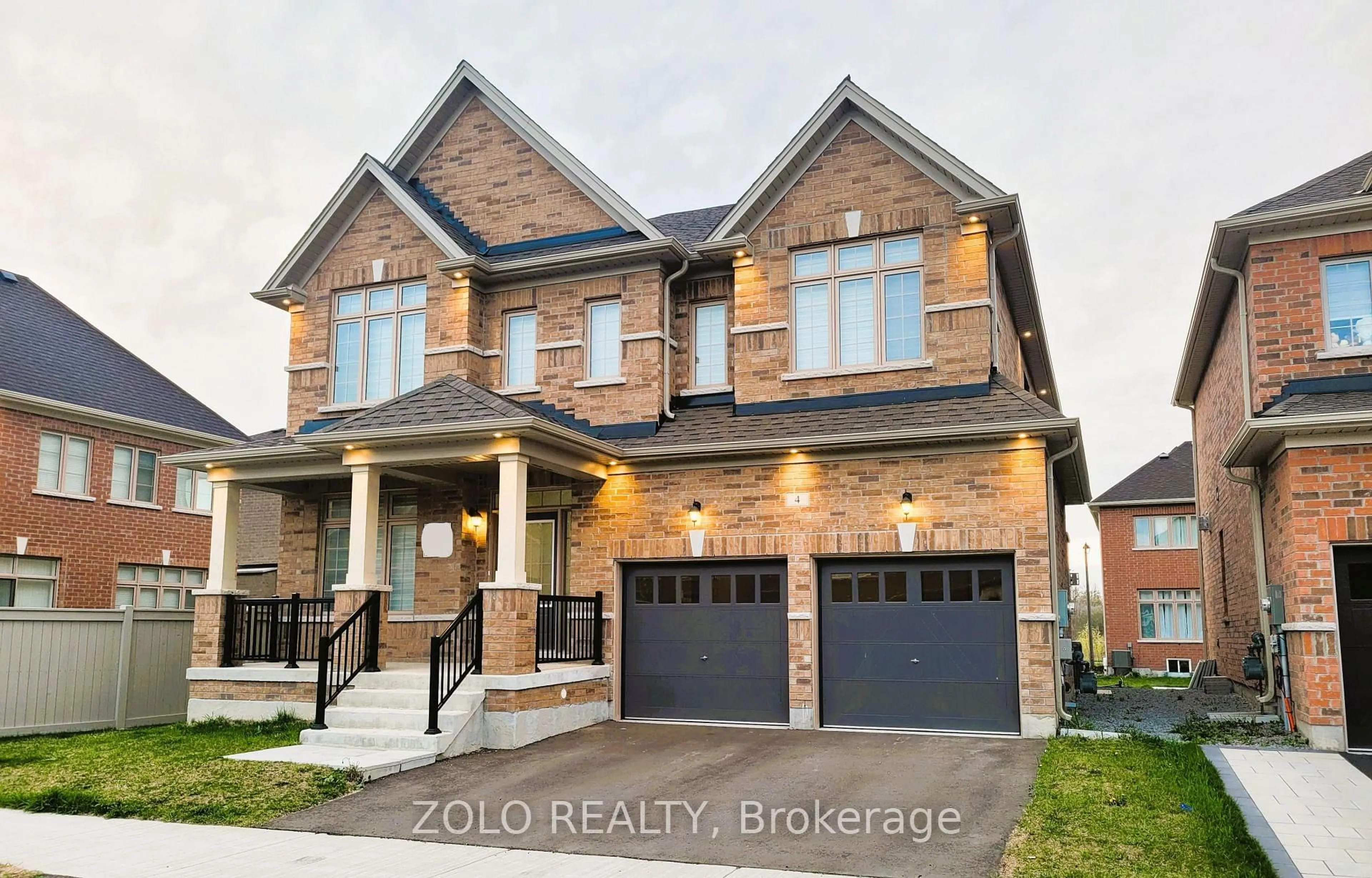 Home with brick exterior material, street for 4 Bruce Welch Ave, Georgina Ontario L4P 0J1