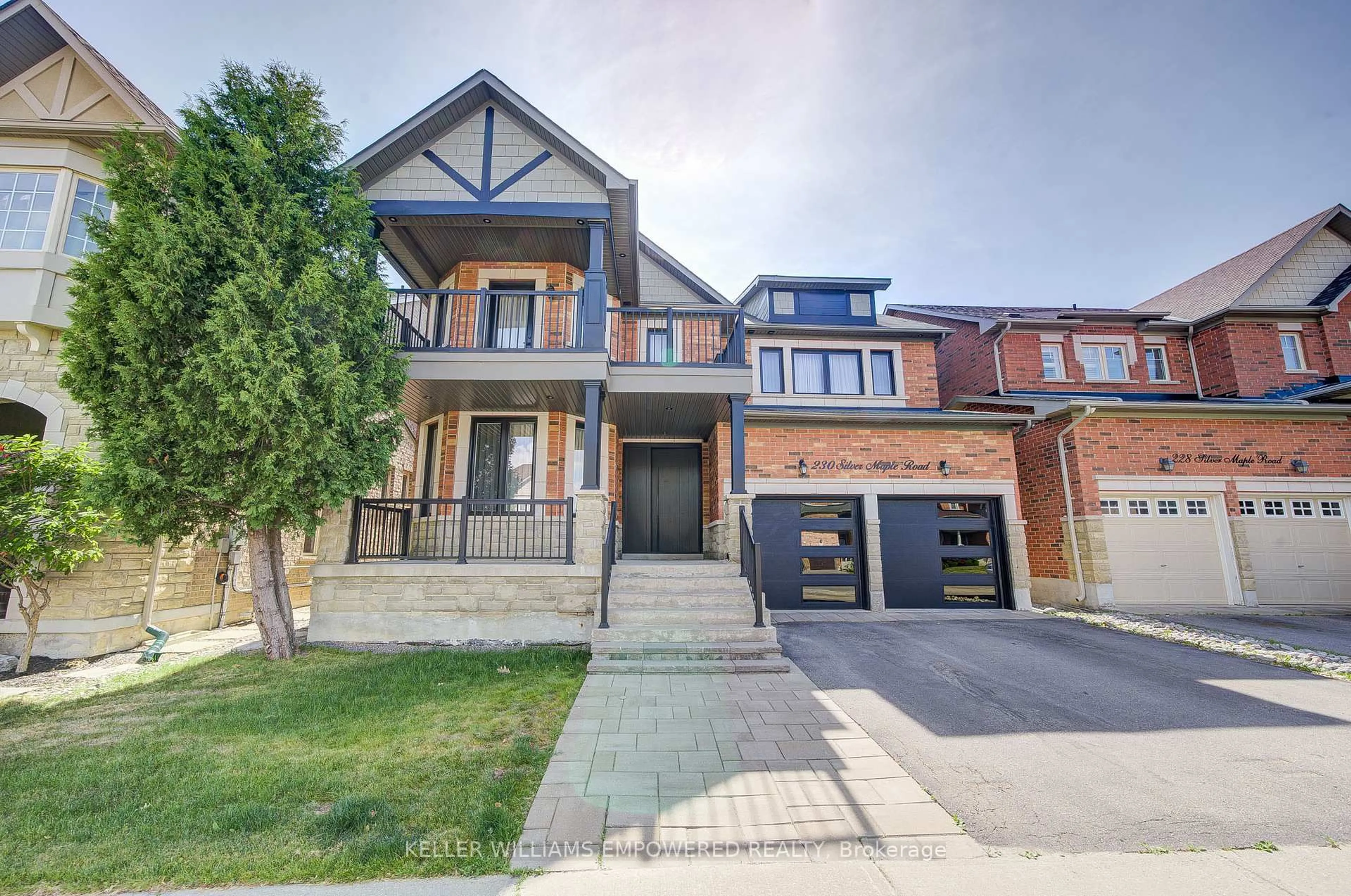 Home with brick exterior material, street for 230 Silver Maple Rd, Richmond Hill Ontario L4E 4Z3
