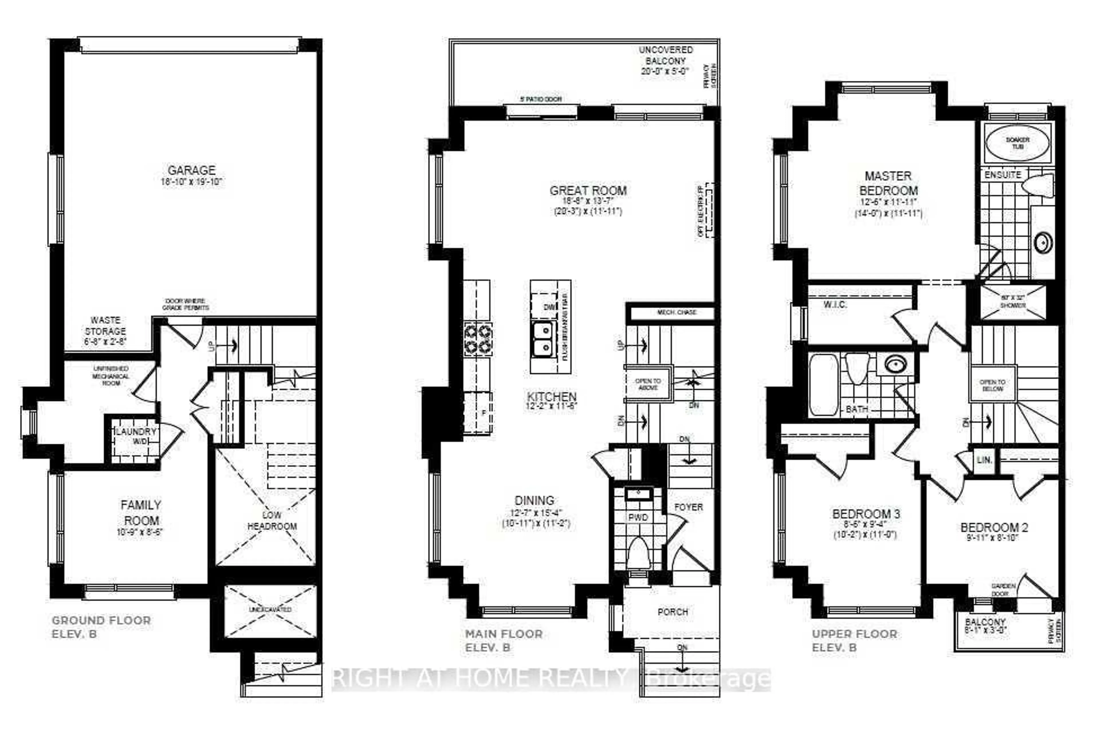 Floor plan for 125 Crimson Forest Dr, Vaughan Ontario L6A 5C4
