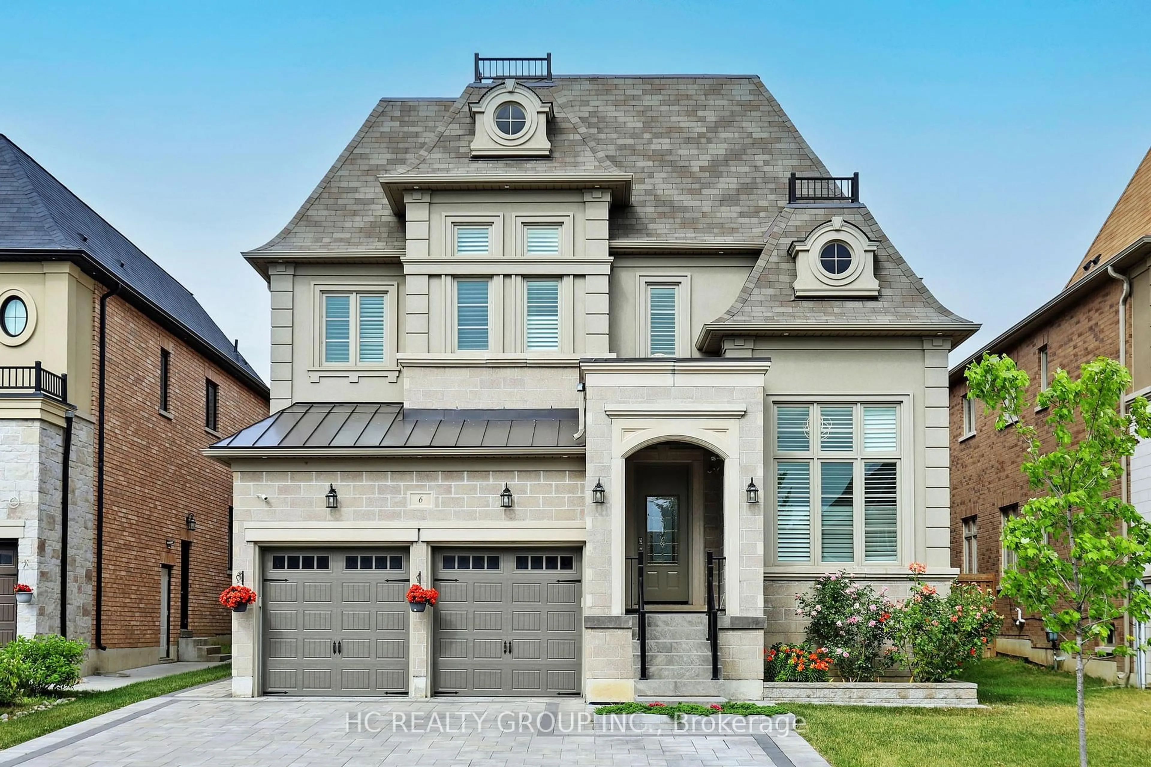 Home with brick exterior material, street for 6 Redkey Dr, Markham Ontario L3S 4R2