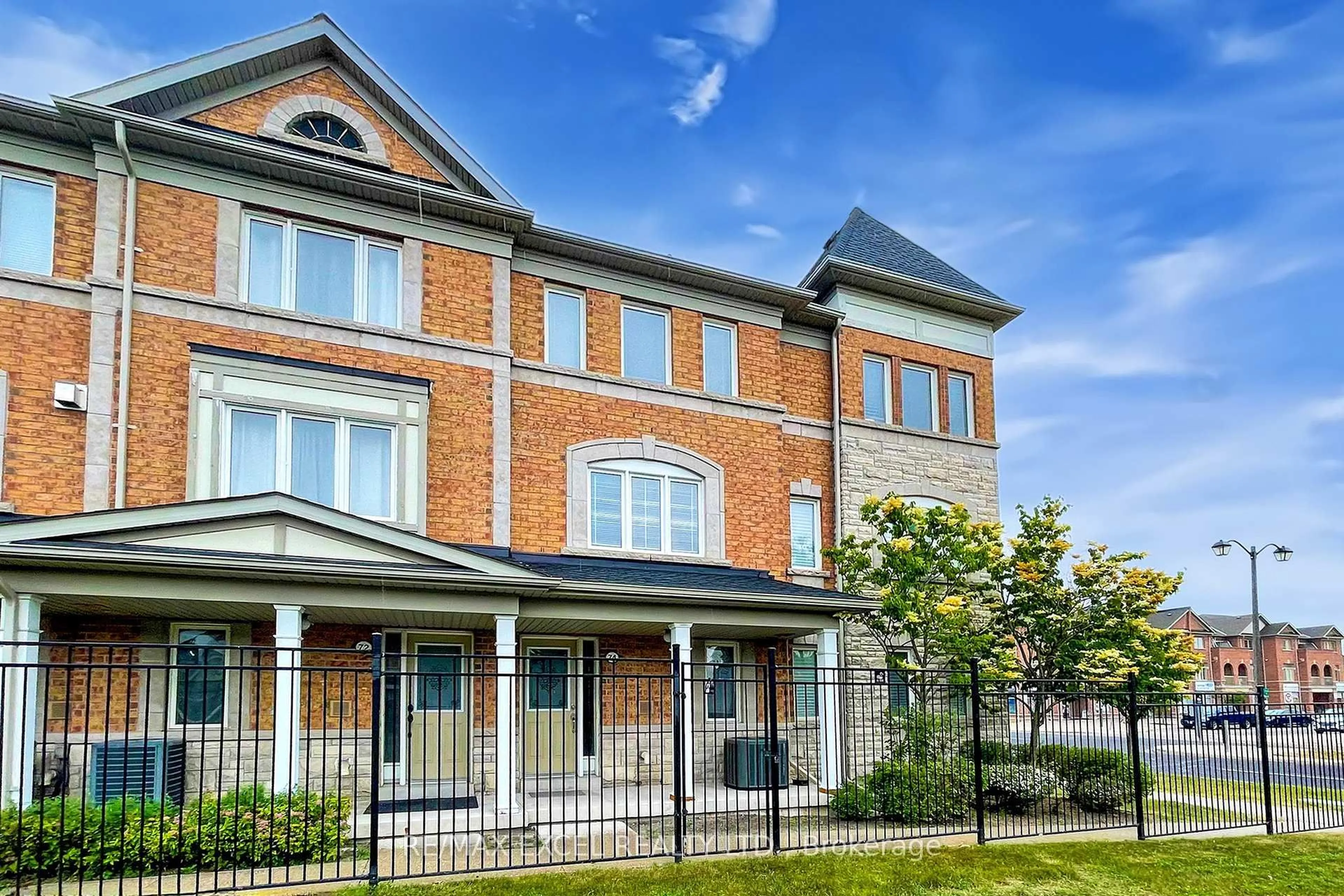 Home with brick exterior material, building for 74 Sanctuary Way, Markham Ontario L6E 0C2