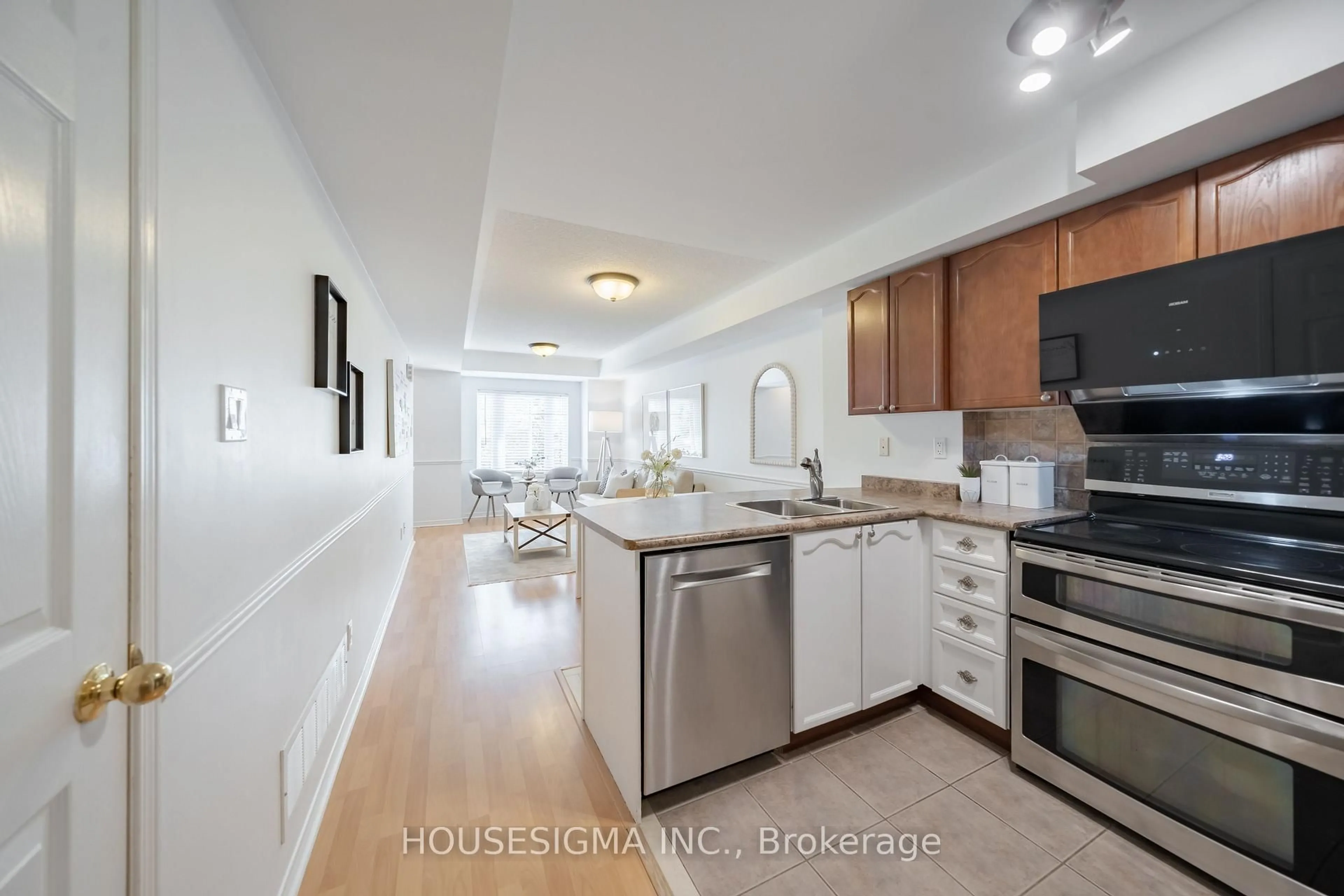 Open concept kitchen, unknown for 310 John St #317, Markham Ontario L3T 0A7
