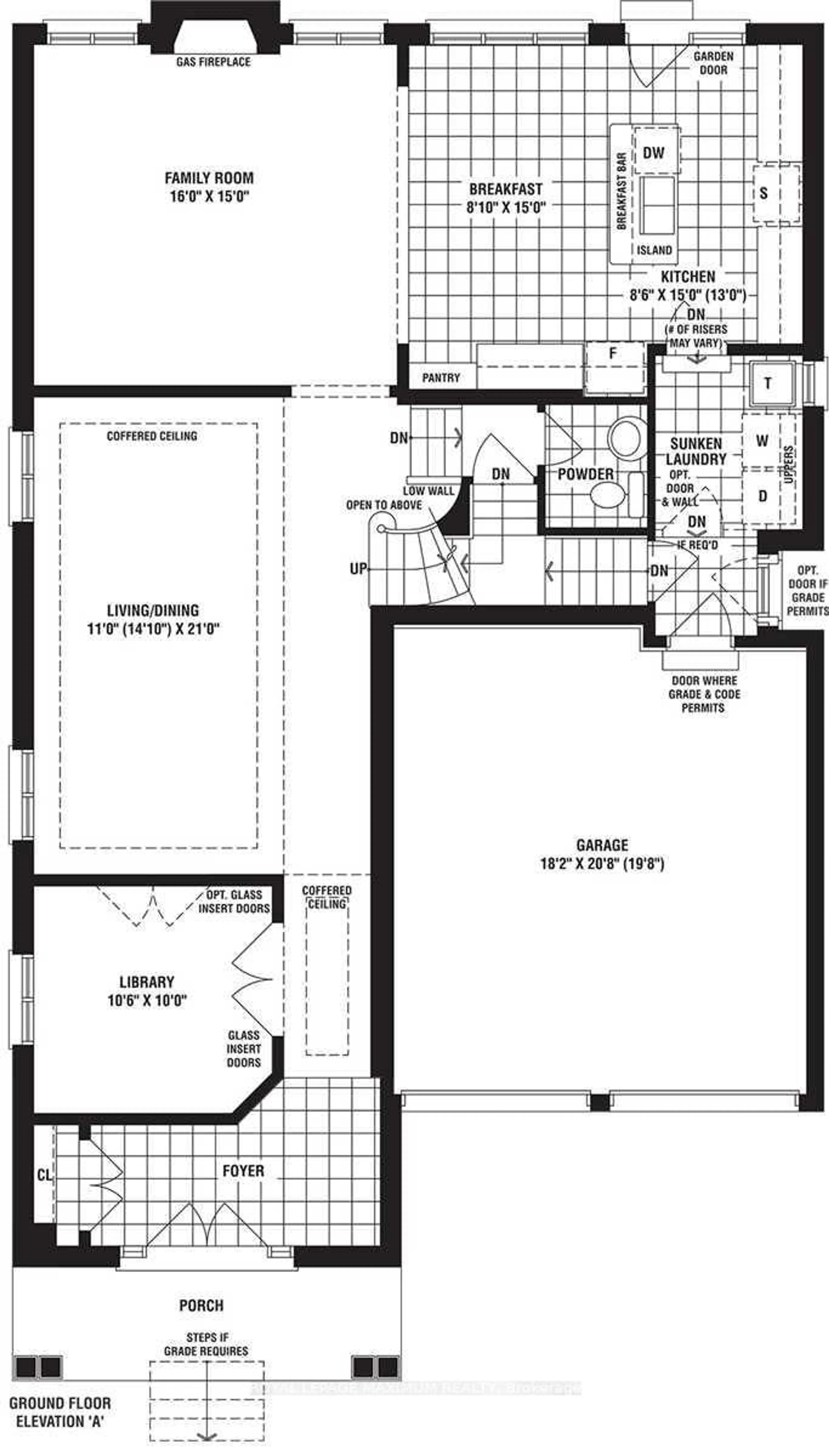 Floor plan for 23 Pelee Ave, Vaughan Ontario L4H 3N5