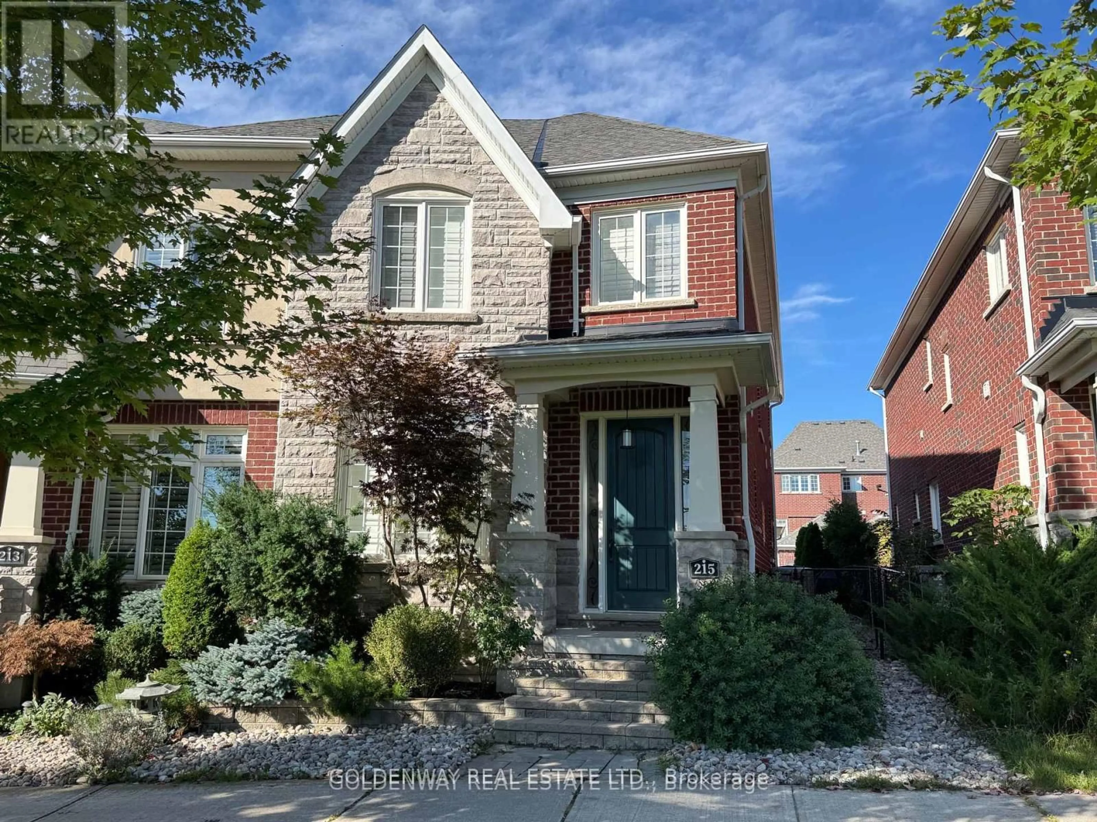 Home with brick exterior material, street for 215 Angus Glen Blvd, Markham Ontario L6C 0K1