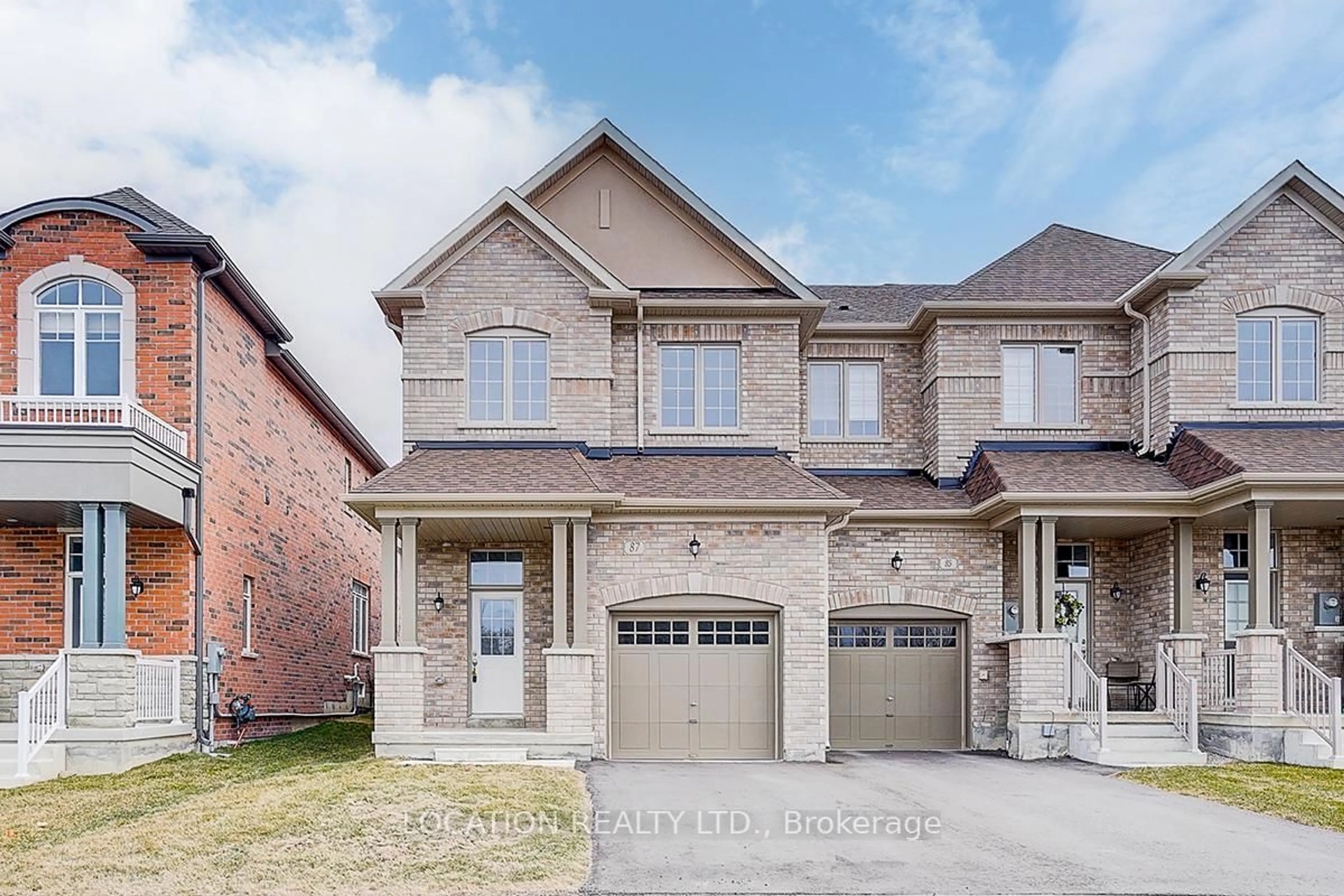 Home with brick exterior material, street for 87 Jonkman Blvd, Bradford West Gwillimbury Ontario L3Z 4J9