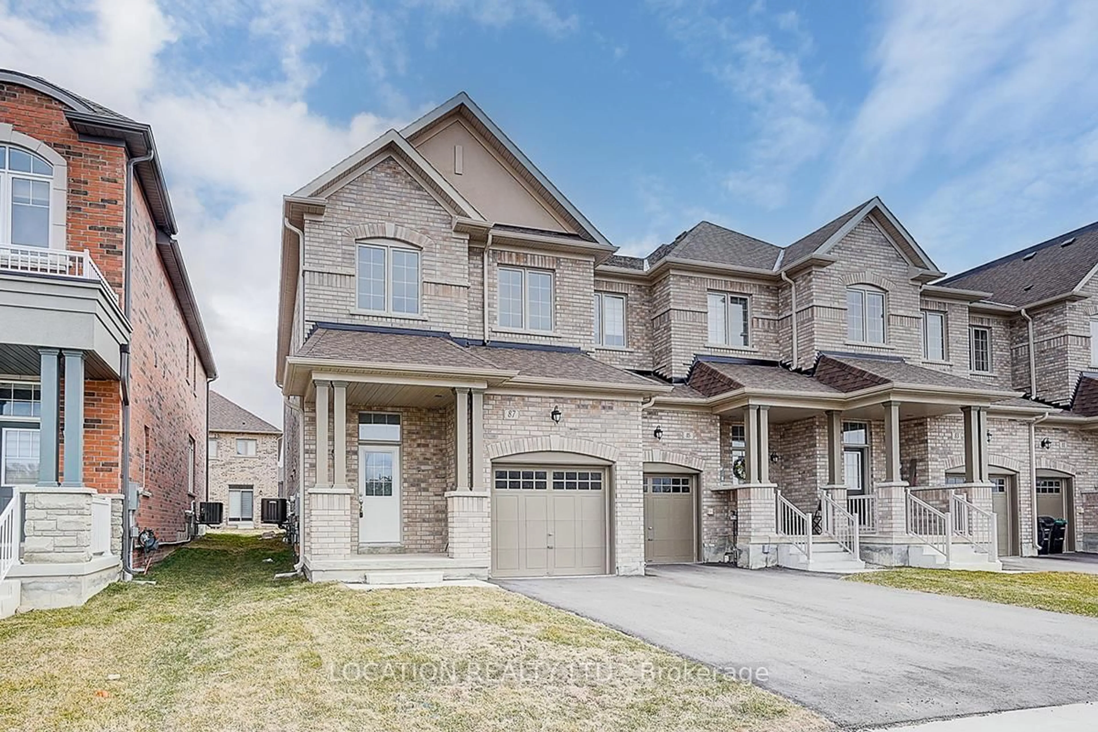Home with brick exterior material, street for 87 Jonkman Blvd, Bradford West Gwillimbury Ontario L3Z 4J9
