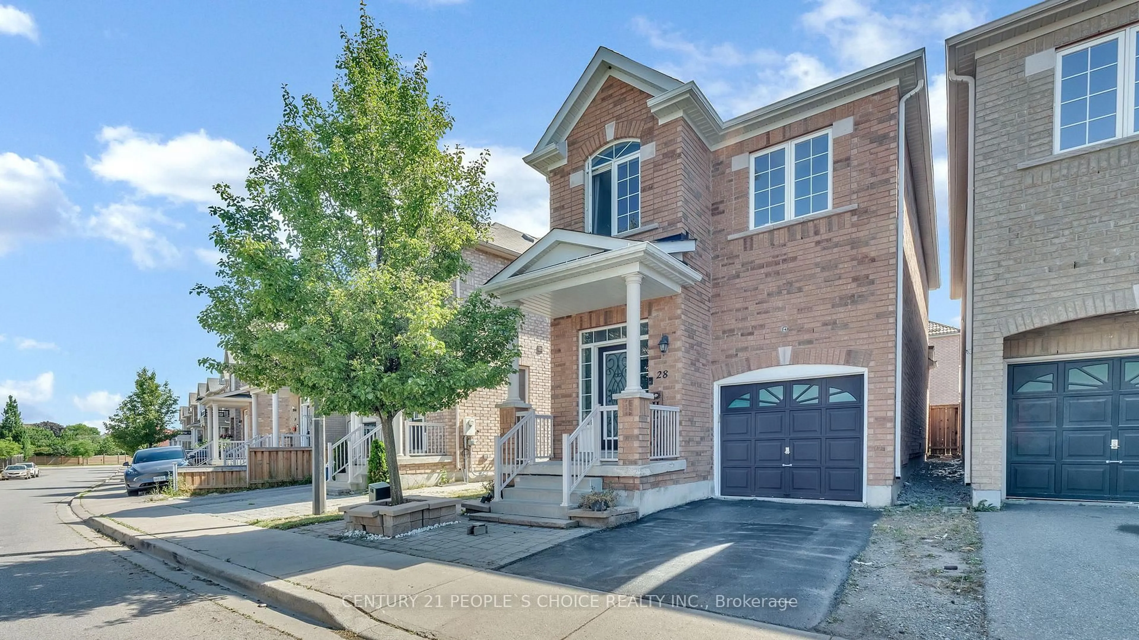 Home with brick exterior material, street for 28 Coleluke Lane, Markham Ontario L3S 0B7