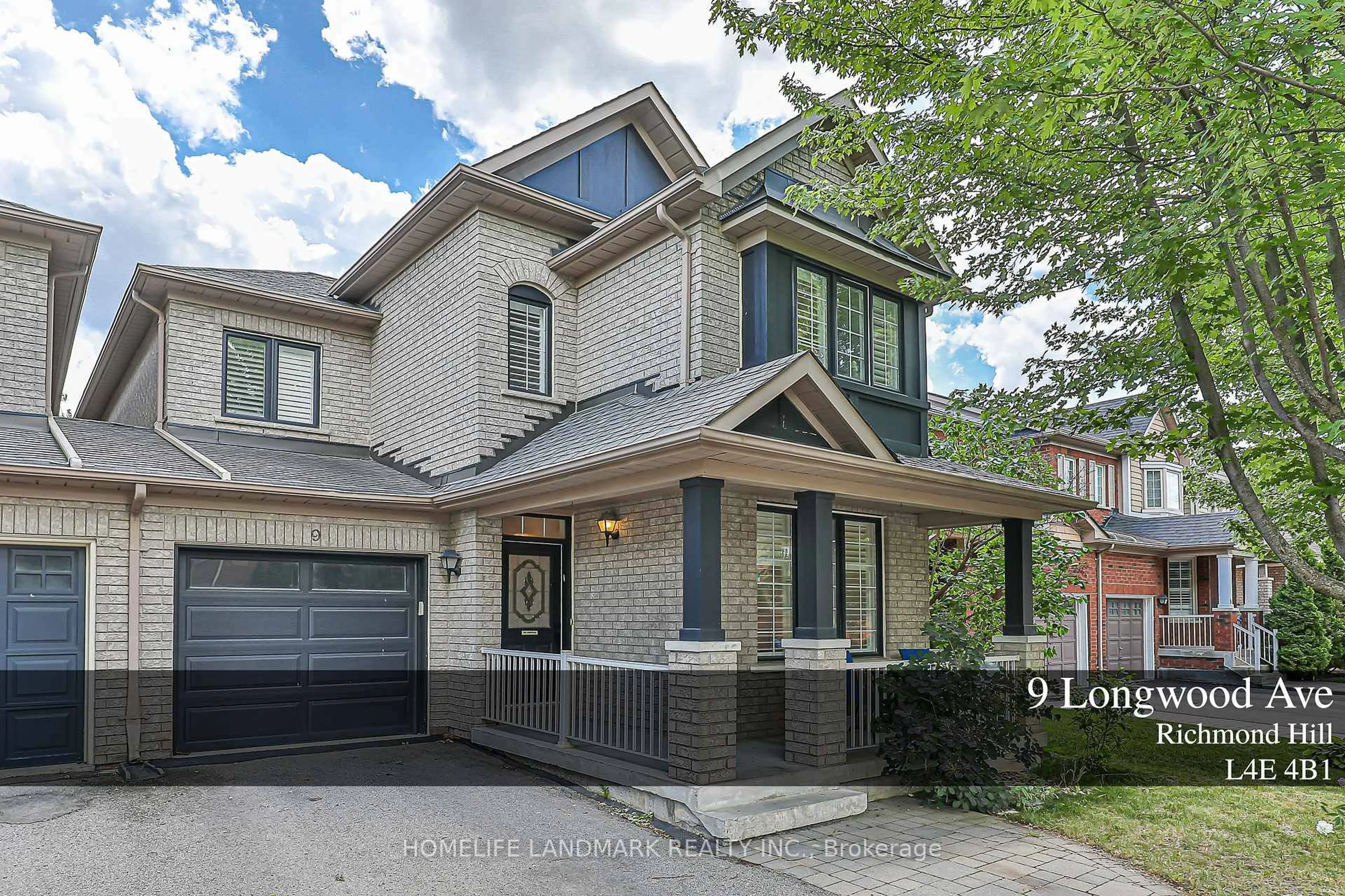 Home with brick exterior material, street for 9 Longwood Ave, Richmond Hill Ontario L4E 4B1