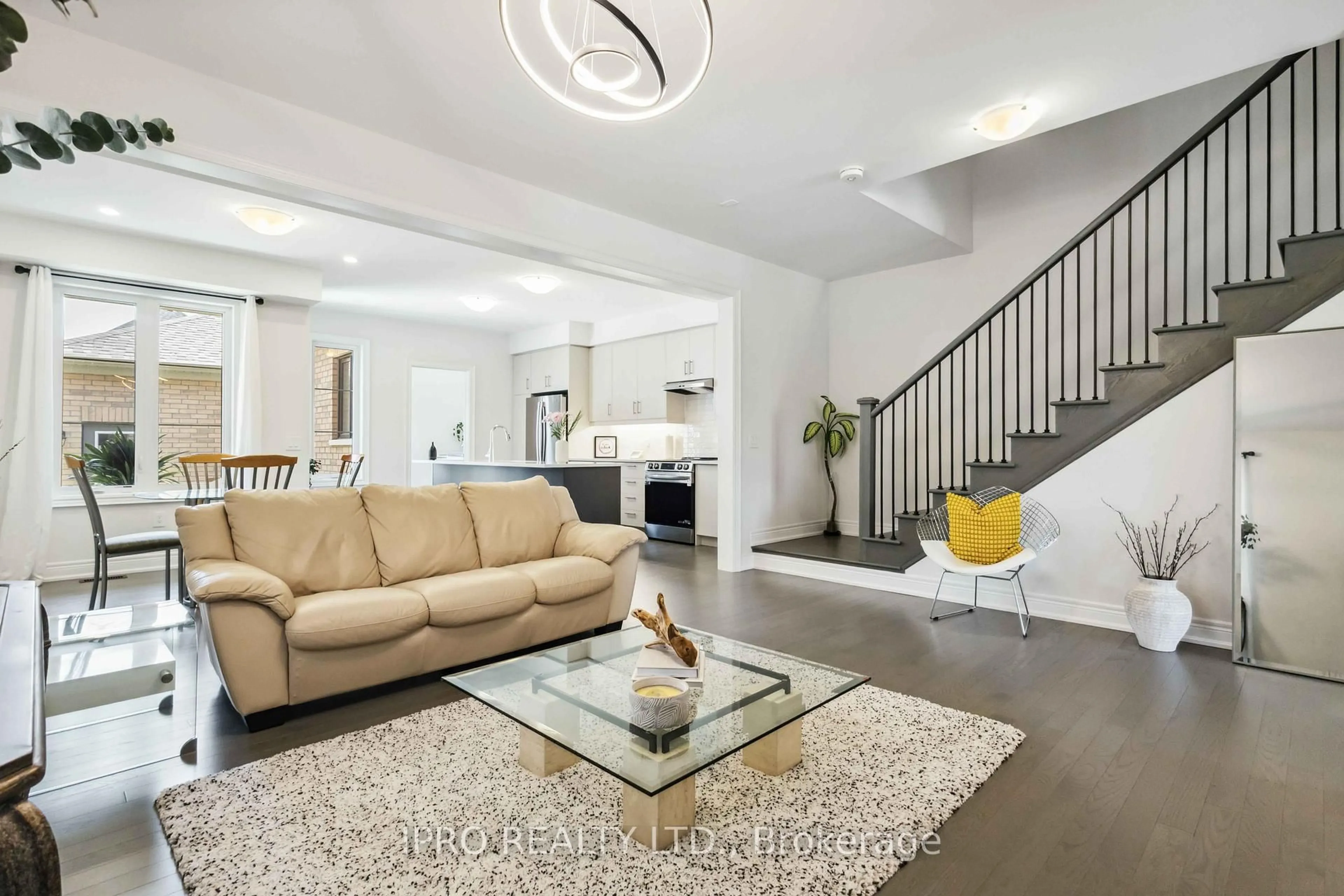 Living room with furniture, unknown for 12 Fred Lablanc Dr, Markham Ontario L6B 1R8