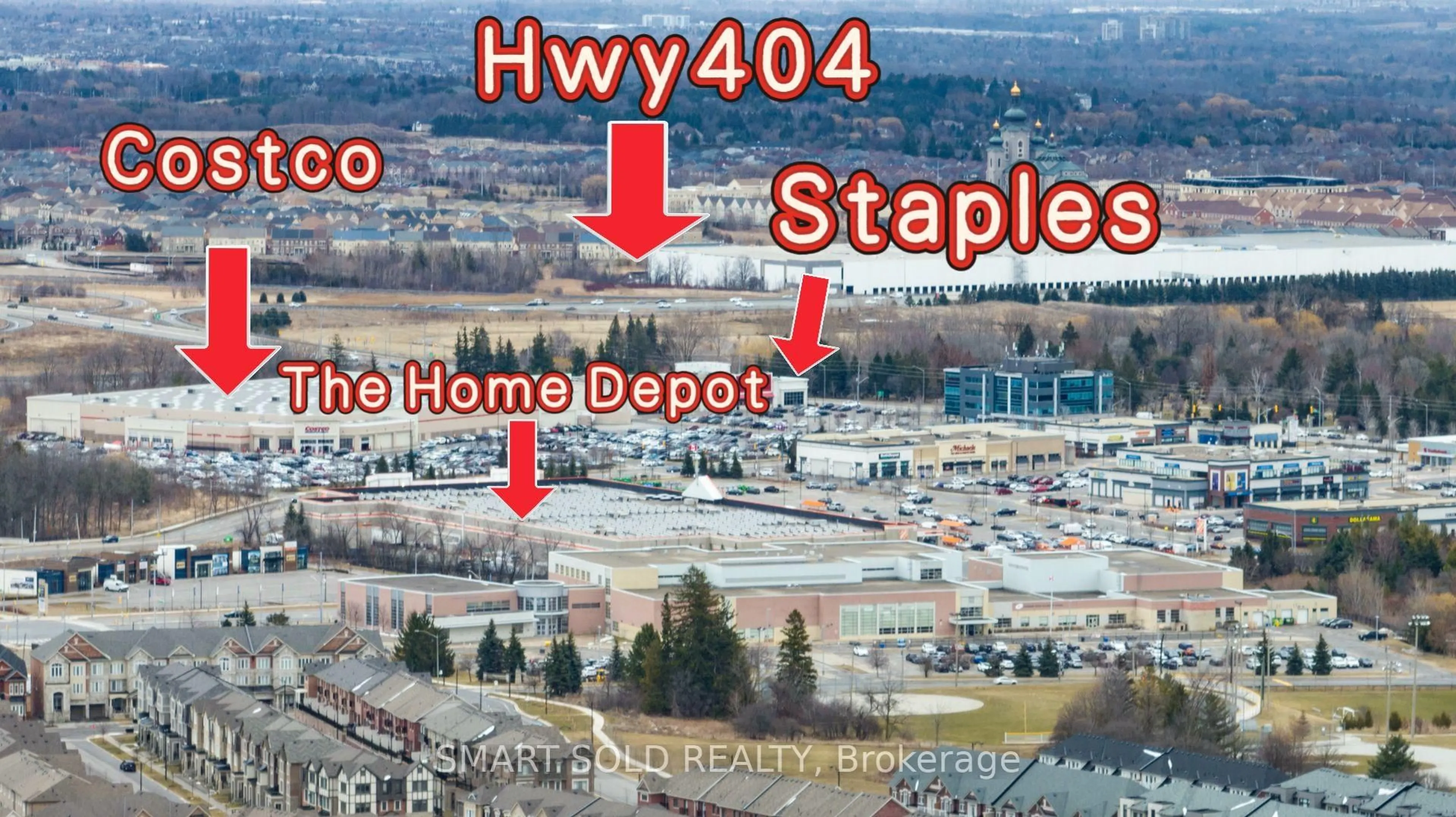 A pic from outside/outdoor area/front of a property/back of a property/a pic from drone, street for 24 Current Dr, Richmond Hill Ontario L4S 0M5