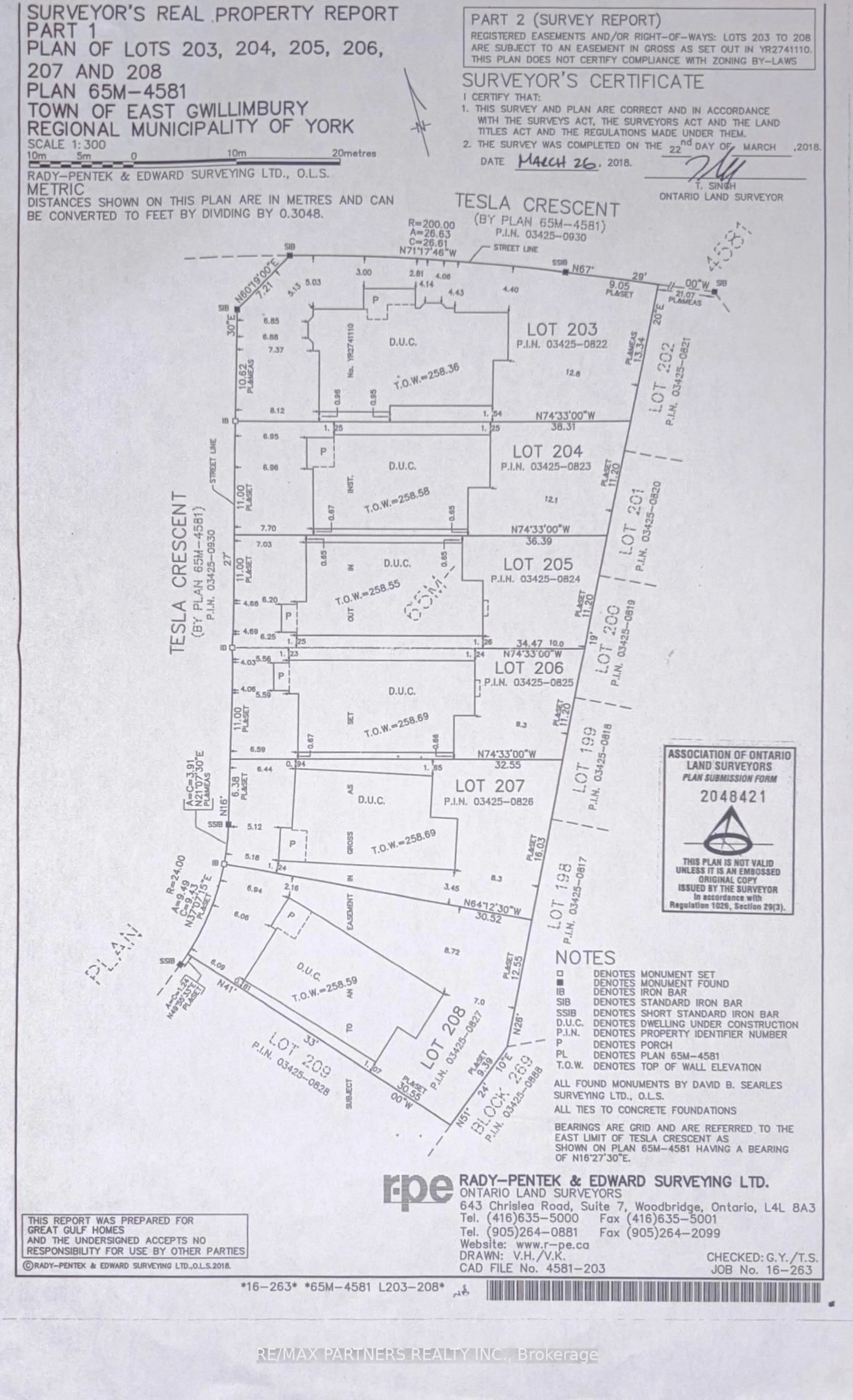 Floor plan for 78 Telsa Cres, East Gwillimbury Ontario L9N 0T3