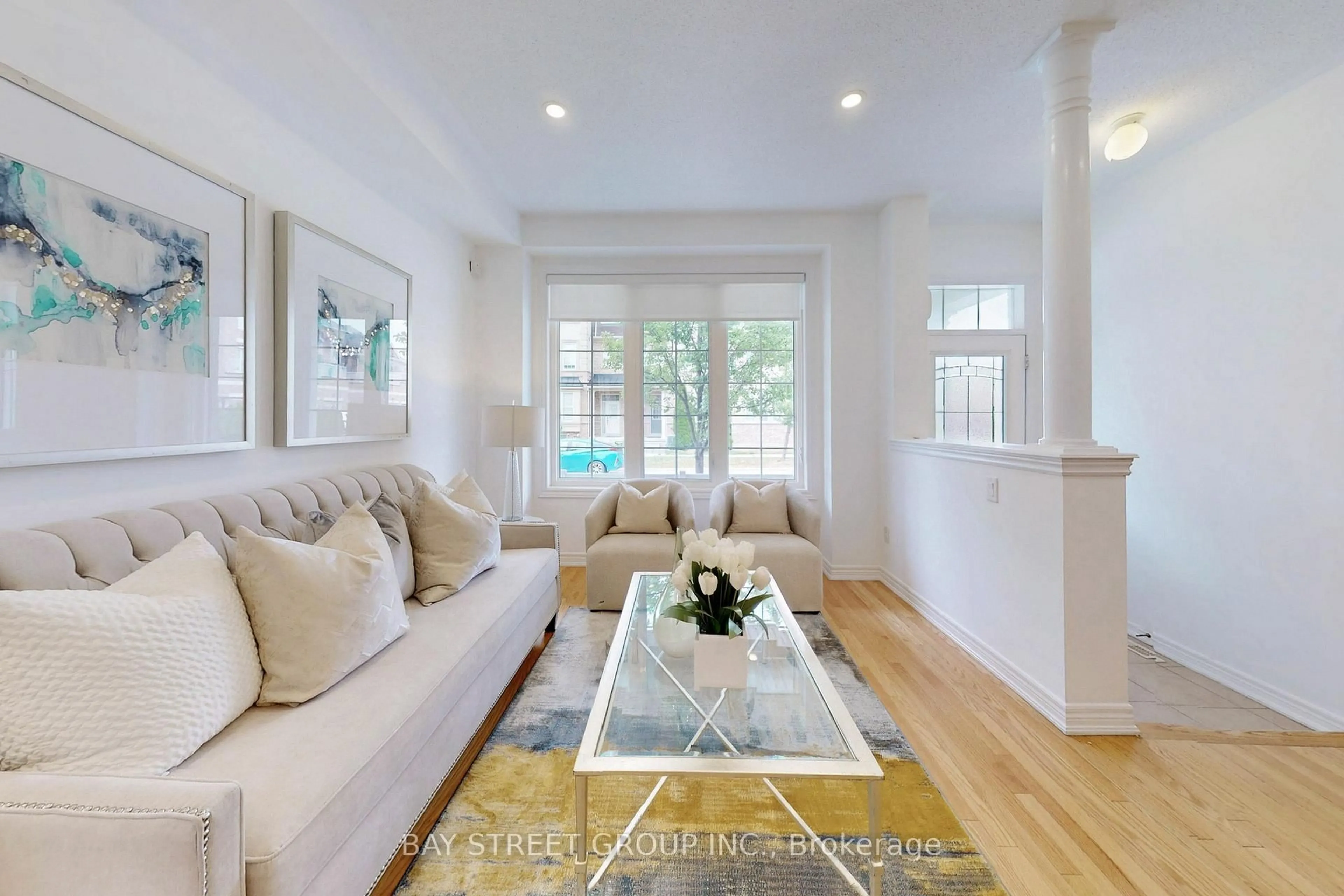 Living room with furniture, unknown for 7 Tufo Ave, Markham Ontario L6C 0H8