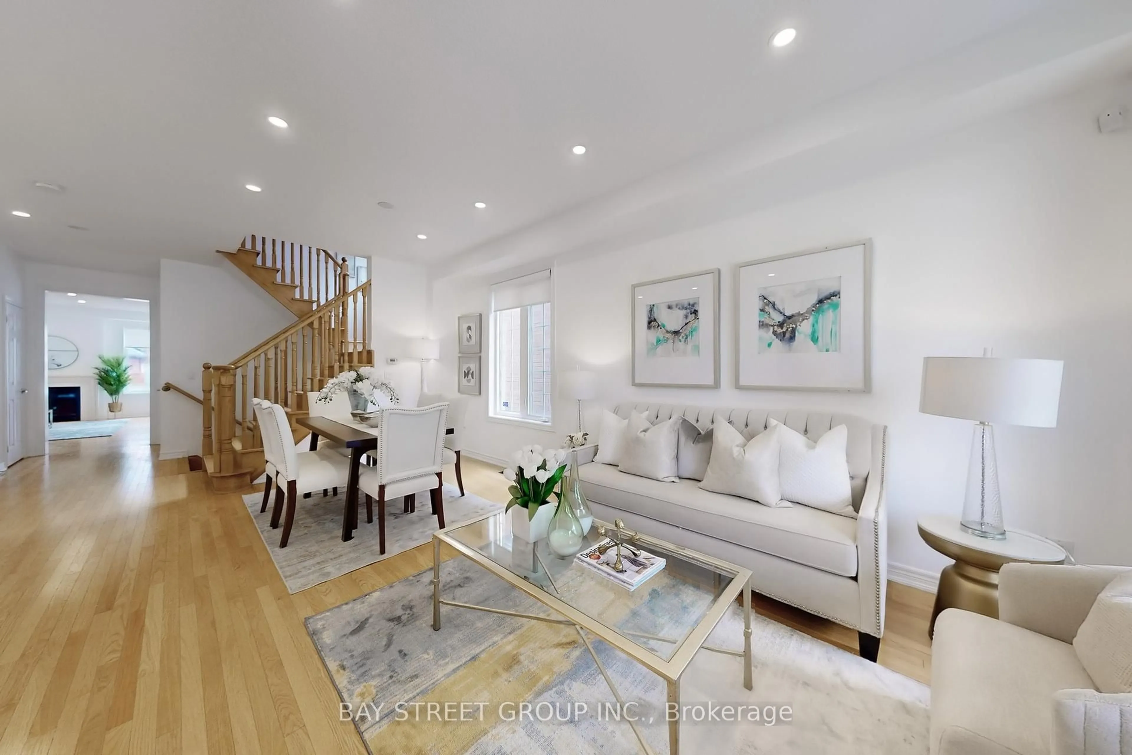 Living room with furniture, unknown for 7 Tufo Ave, Markham Ontario L6C 0H8