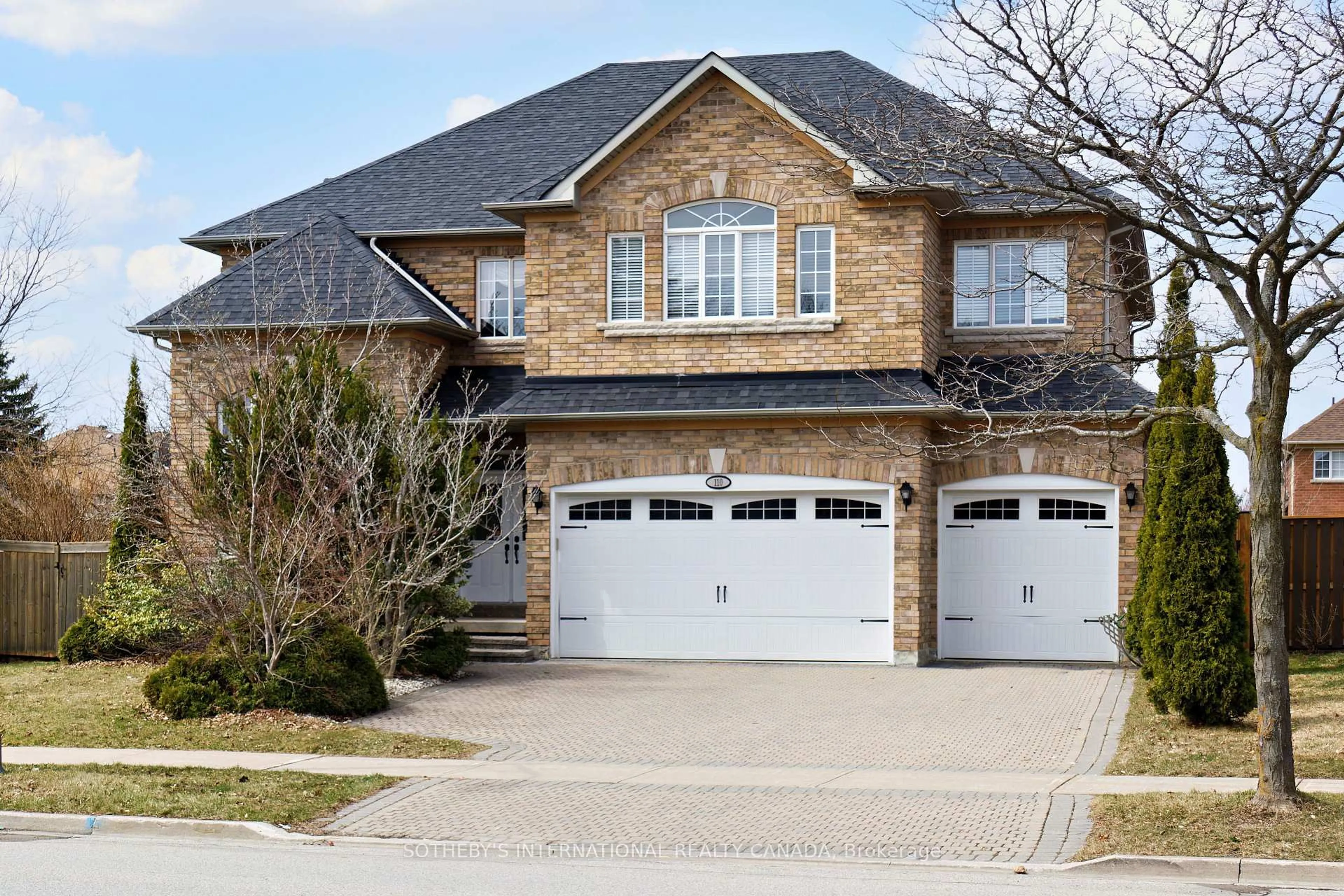 Home with brick exterior material, street for 110 Velmar Dr, Vaughan Ontario L4L 8W4