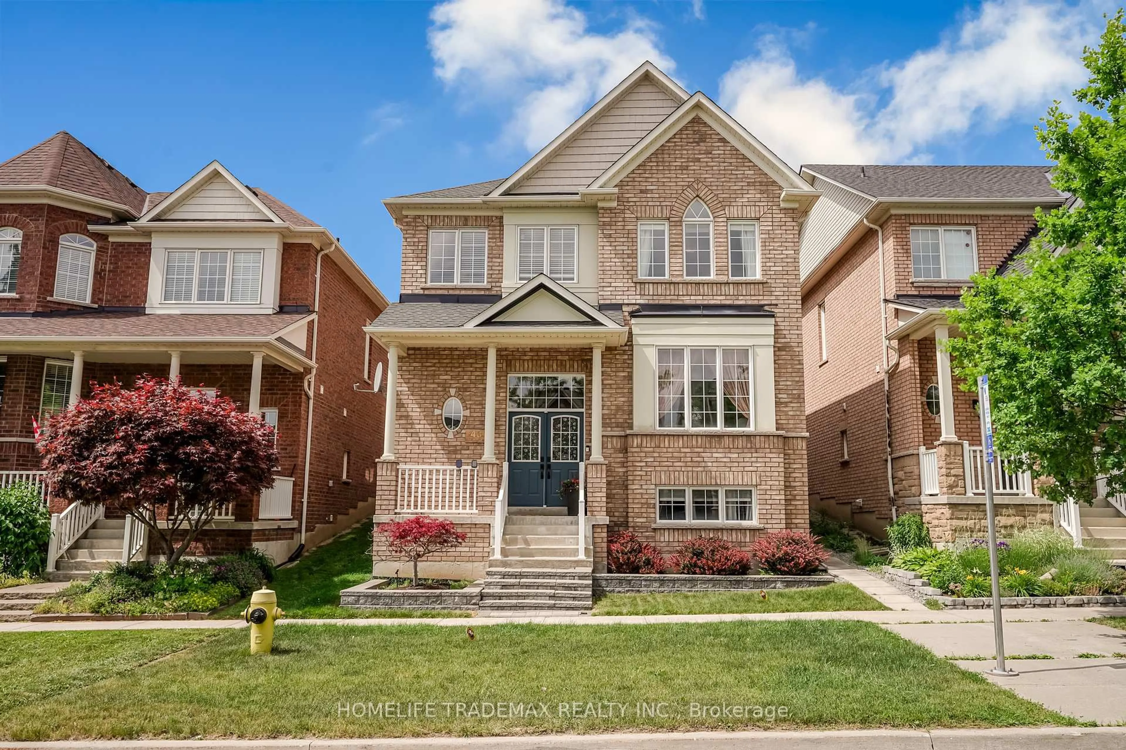Home with brick exterior material, street for 43 Manley Ave, Whitchurch-Stouffville Ontario L4A 0C5