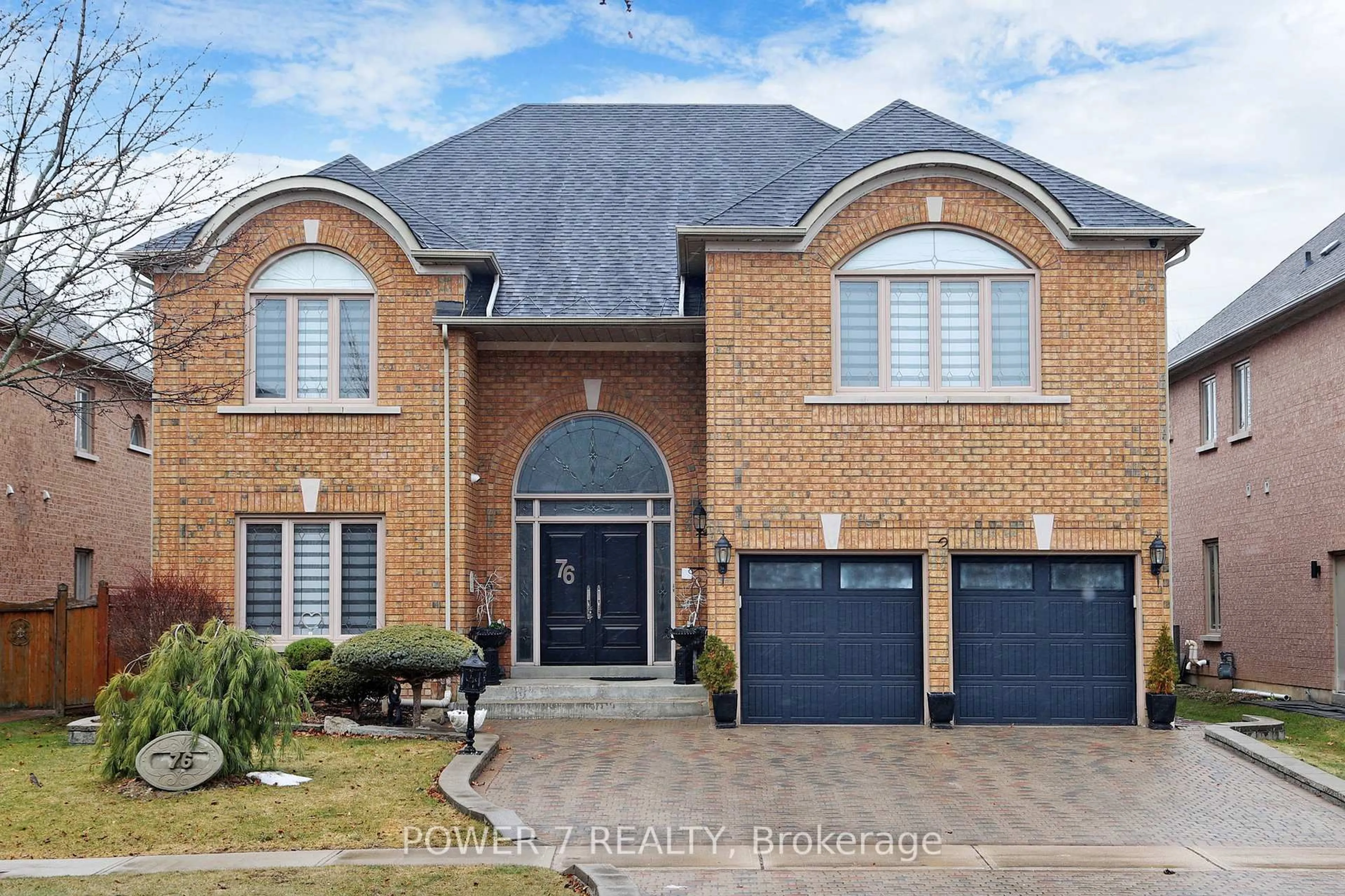 Home with brick exterior material, street for 76 Silver Rose Cres, Markham Ontario L6C 1W6