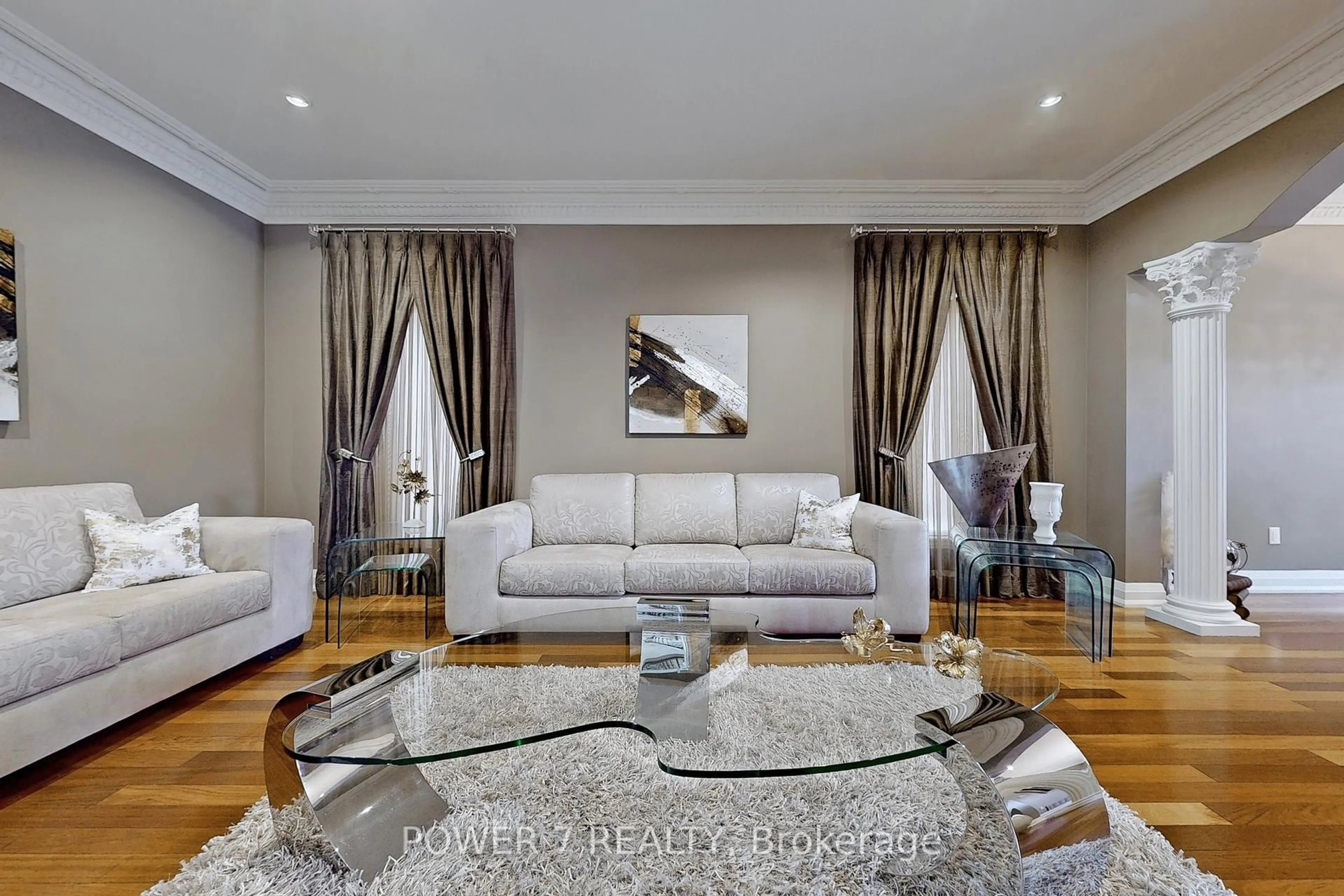 Living room with furniture, unknown for 76 Silver Rose Cres, Markham Ontario L6C 1W6