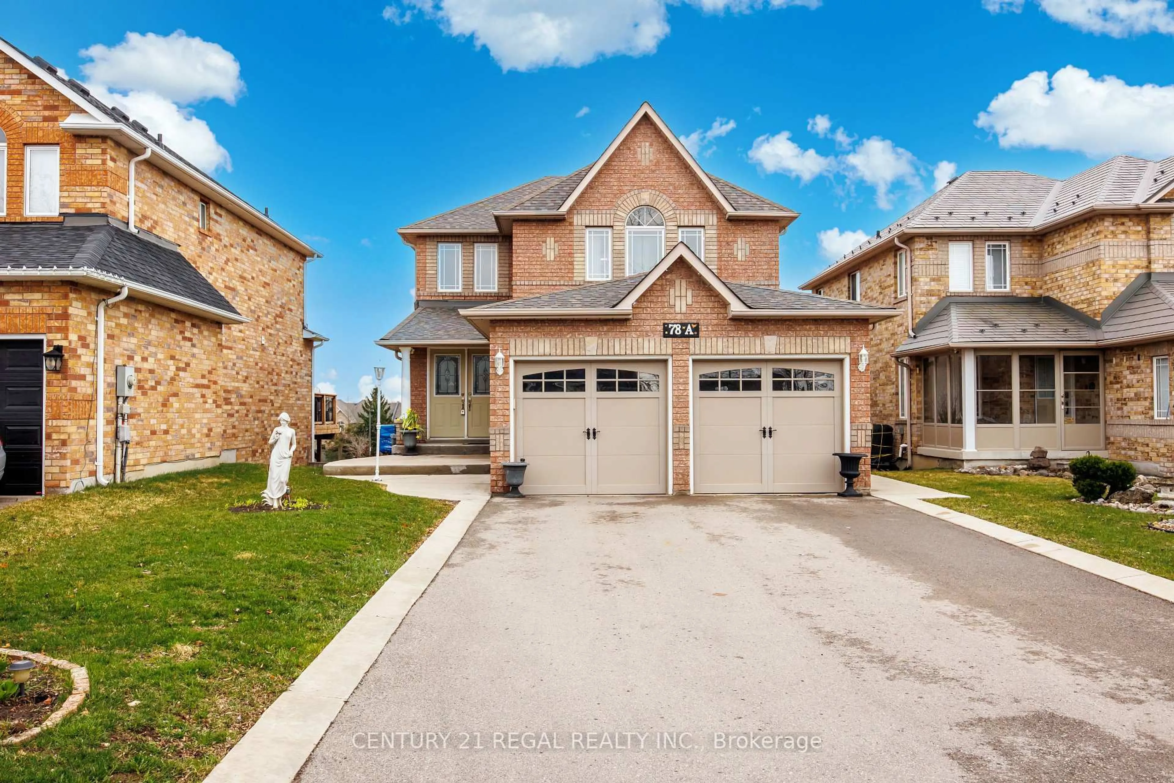 Home with brick exterior material, street for 78 Kerfoot Cres, Georgina Ontario L4P 4H2