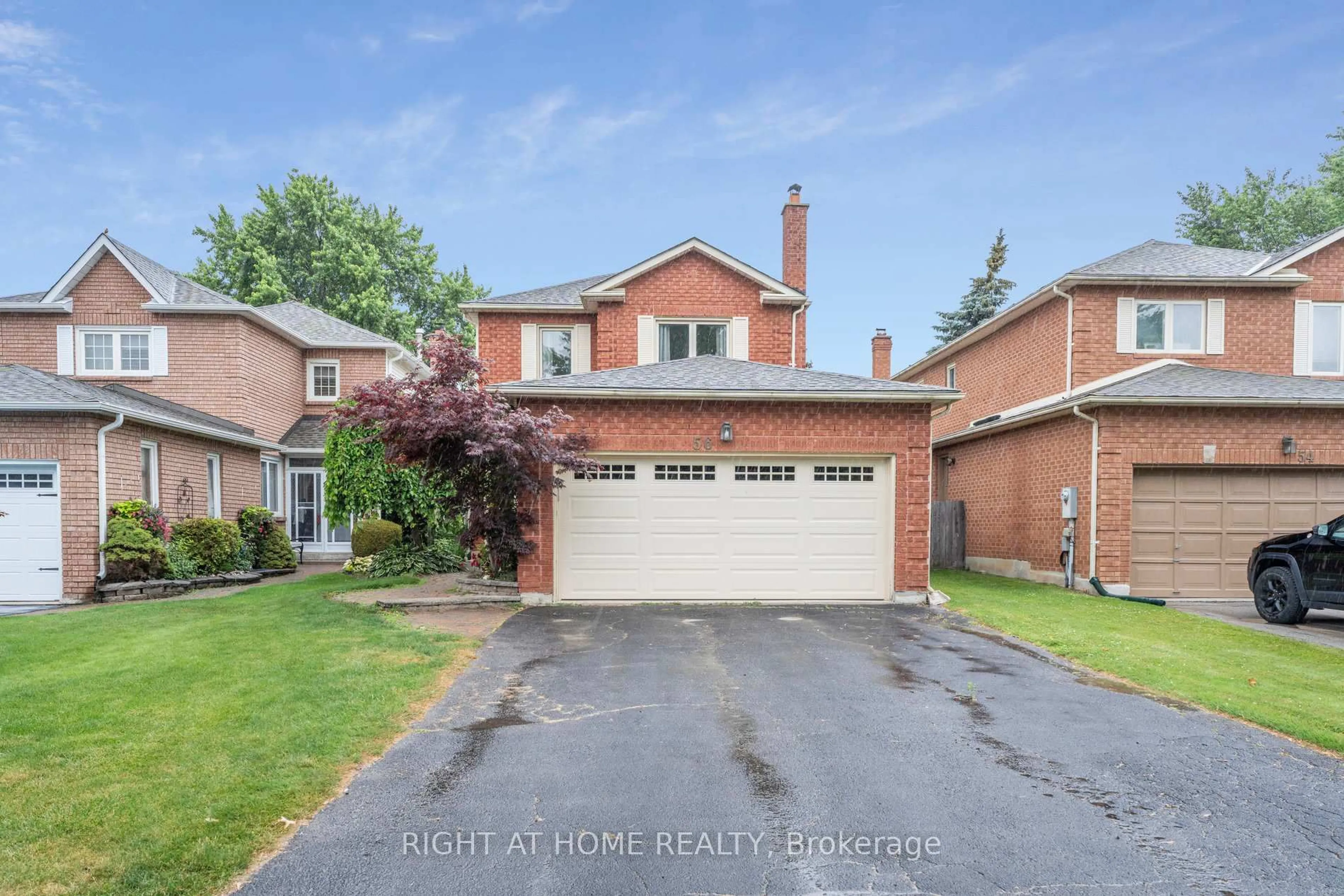 Home with brick exterior material, street for 56 Sunbird Blvd, Georgina Ontario L4P 3S1
