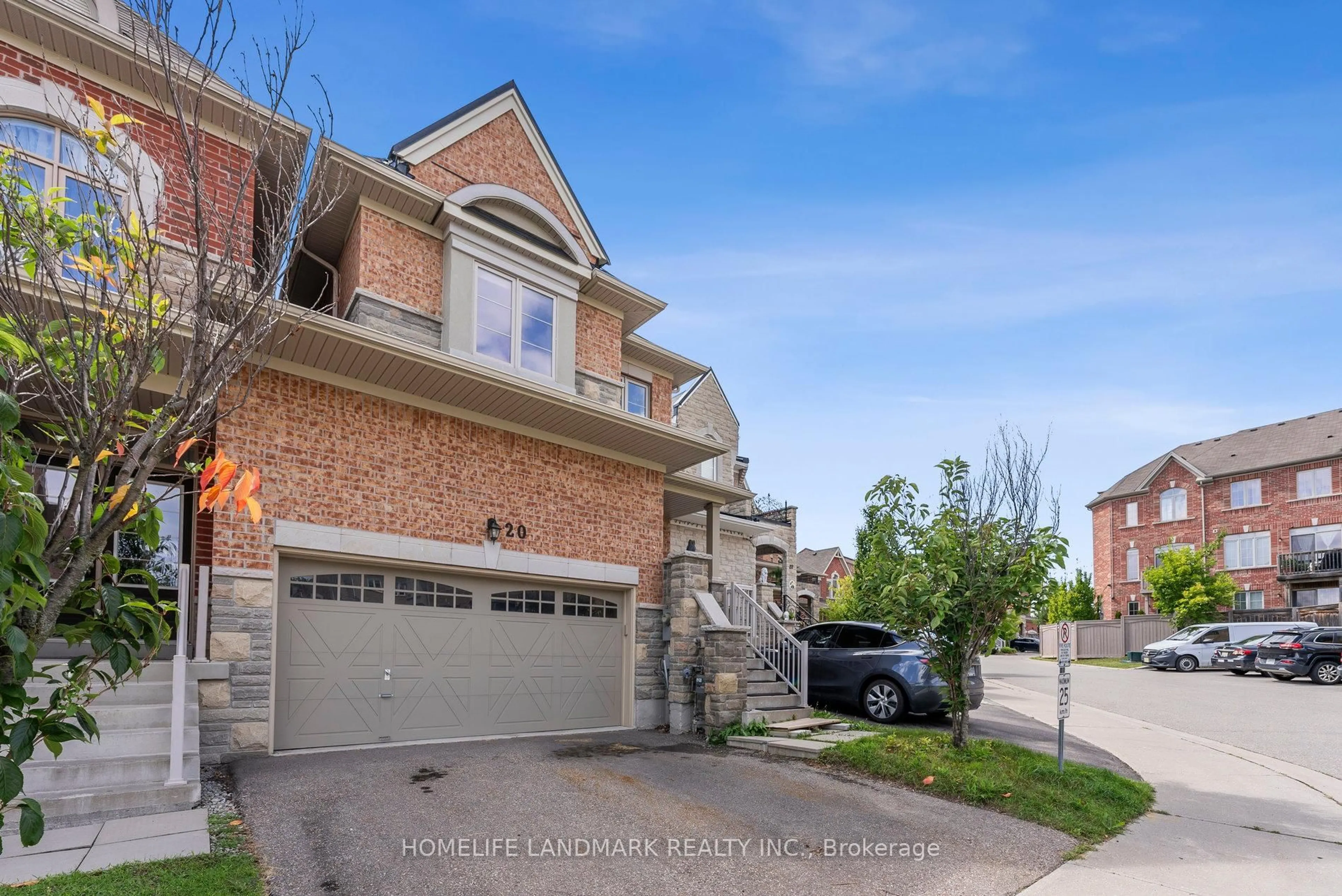 Home with brick exterior material, street for 20 Mack Clement Lane, Richmond Hill Ontario L4S 0G2
