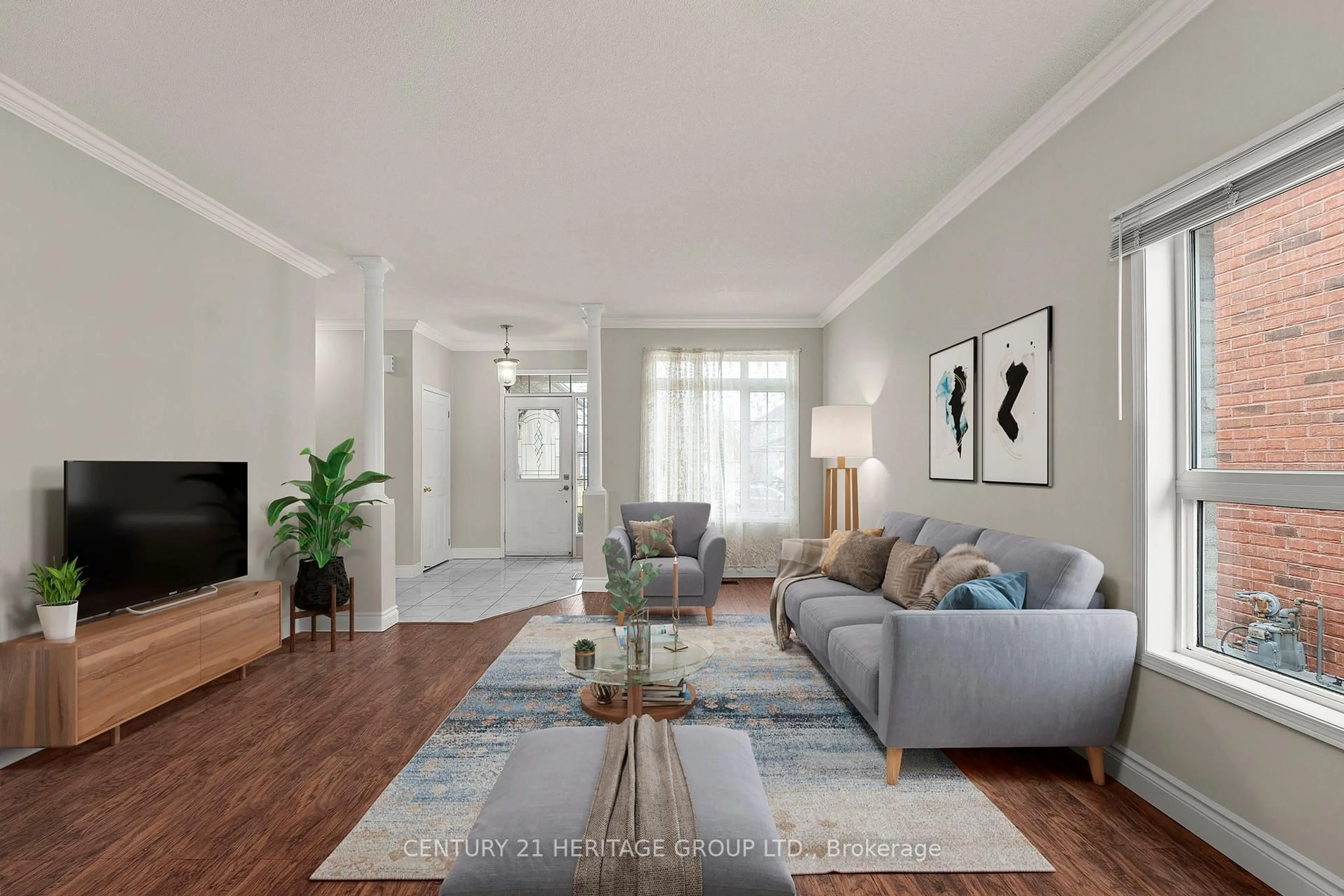 Living room with furniture, unknown for 1901 Emerald Crt, Innisfil Ontario L9S 2A4