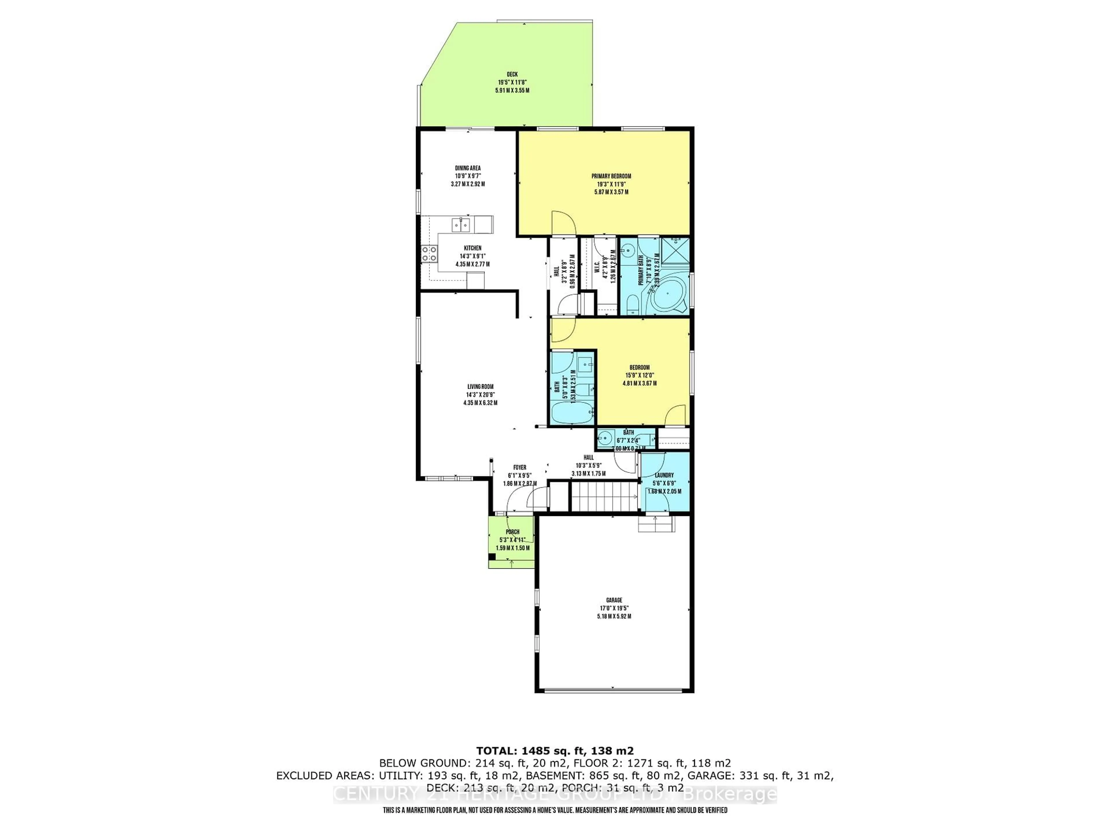 Floor plan for 1901 Emerald Crt, Innisfil Ontario L9S 2A4