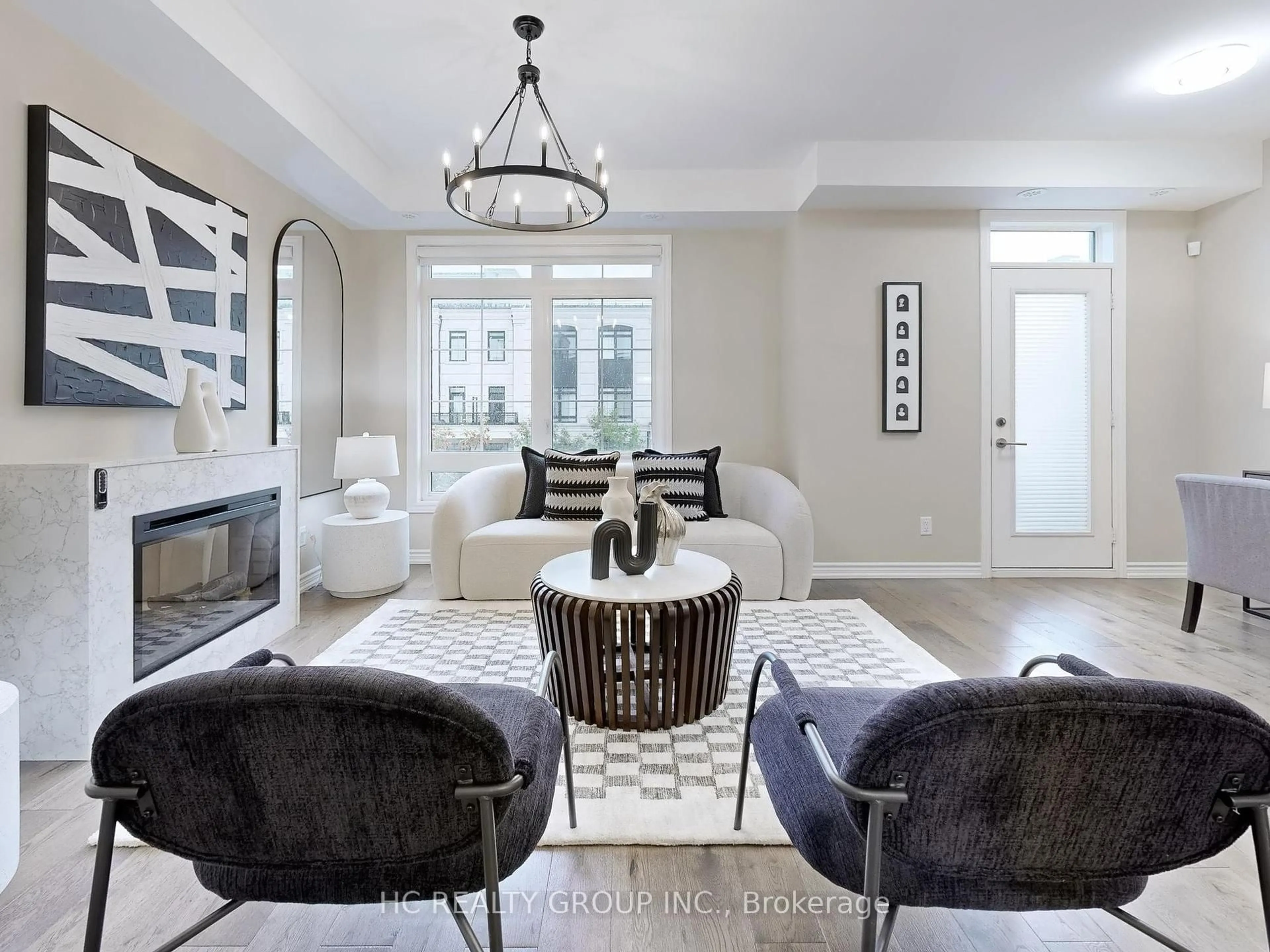 Living room with furniture, unknown for 5 James Connoly Way, Markham Ontario L3R 1L3