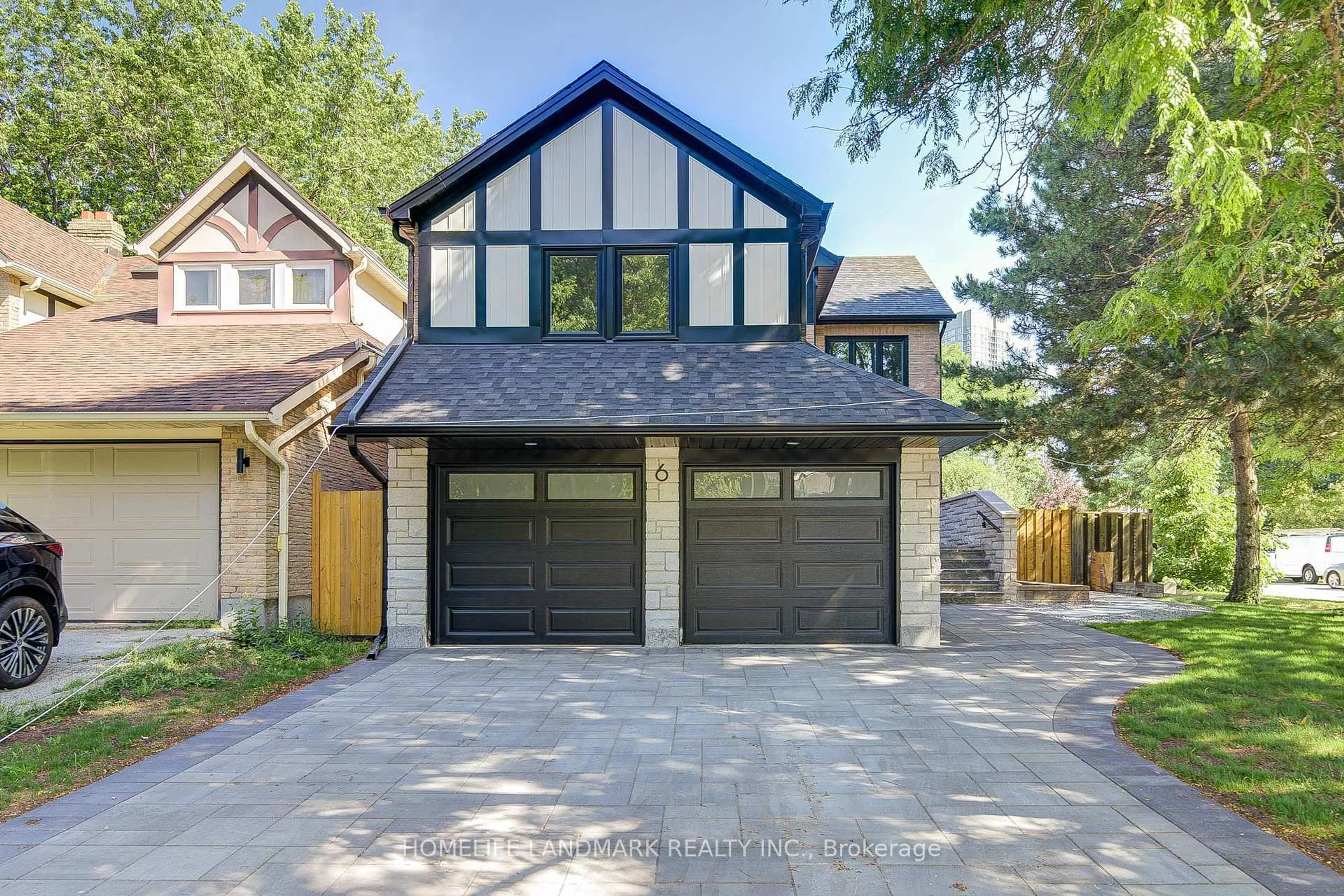 Home with brick exterior material, street for 6 Eddy Green Crt, Vaughan Ontario L4J 2S5