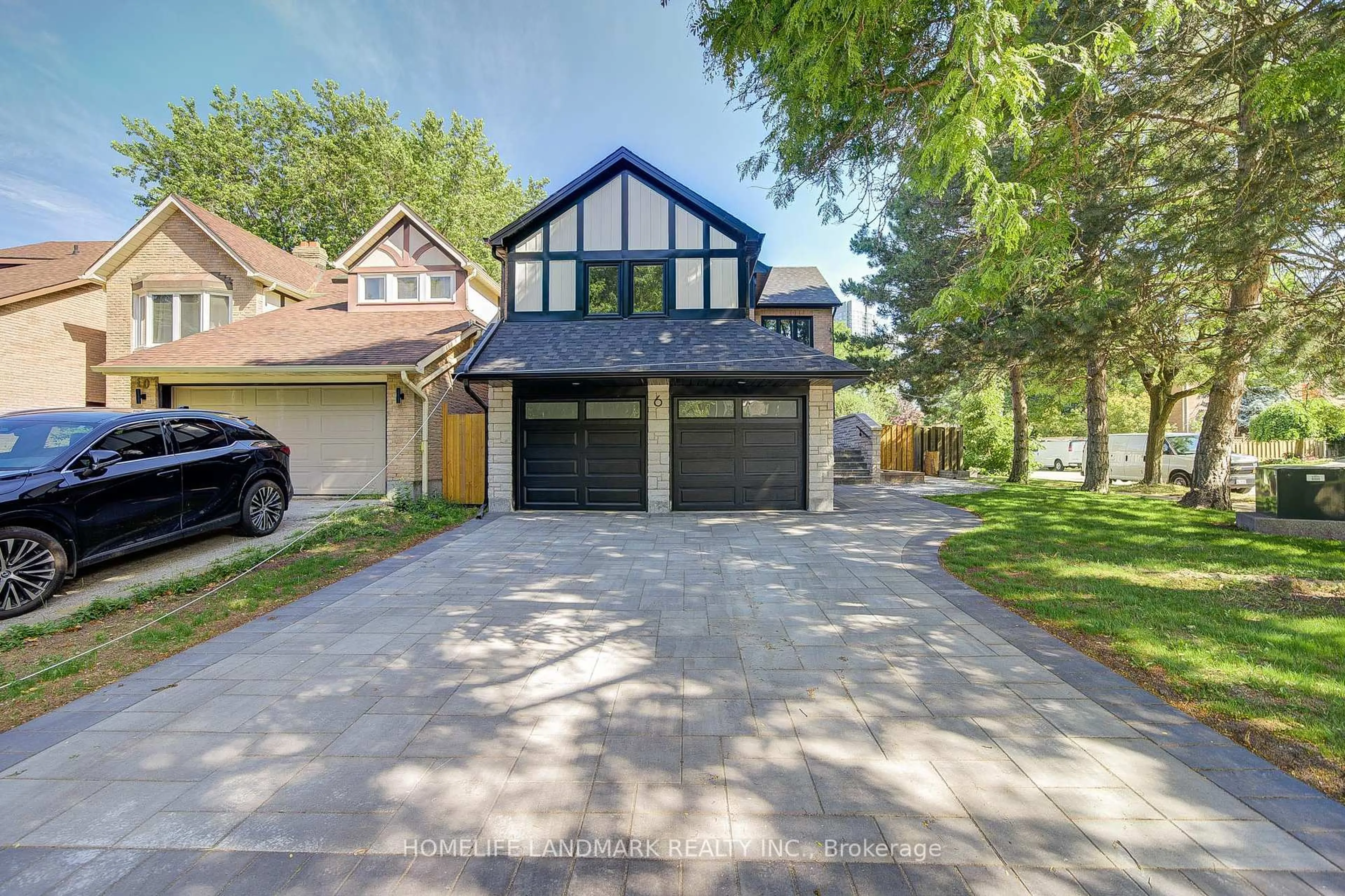 Home with brick exterior material, street for 6 Eddy Green Crt, Vaughan Ontario L4J 2S5