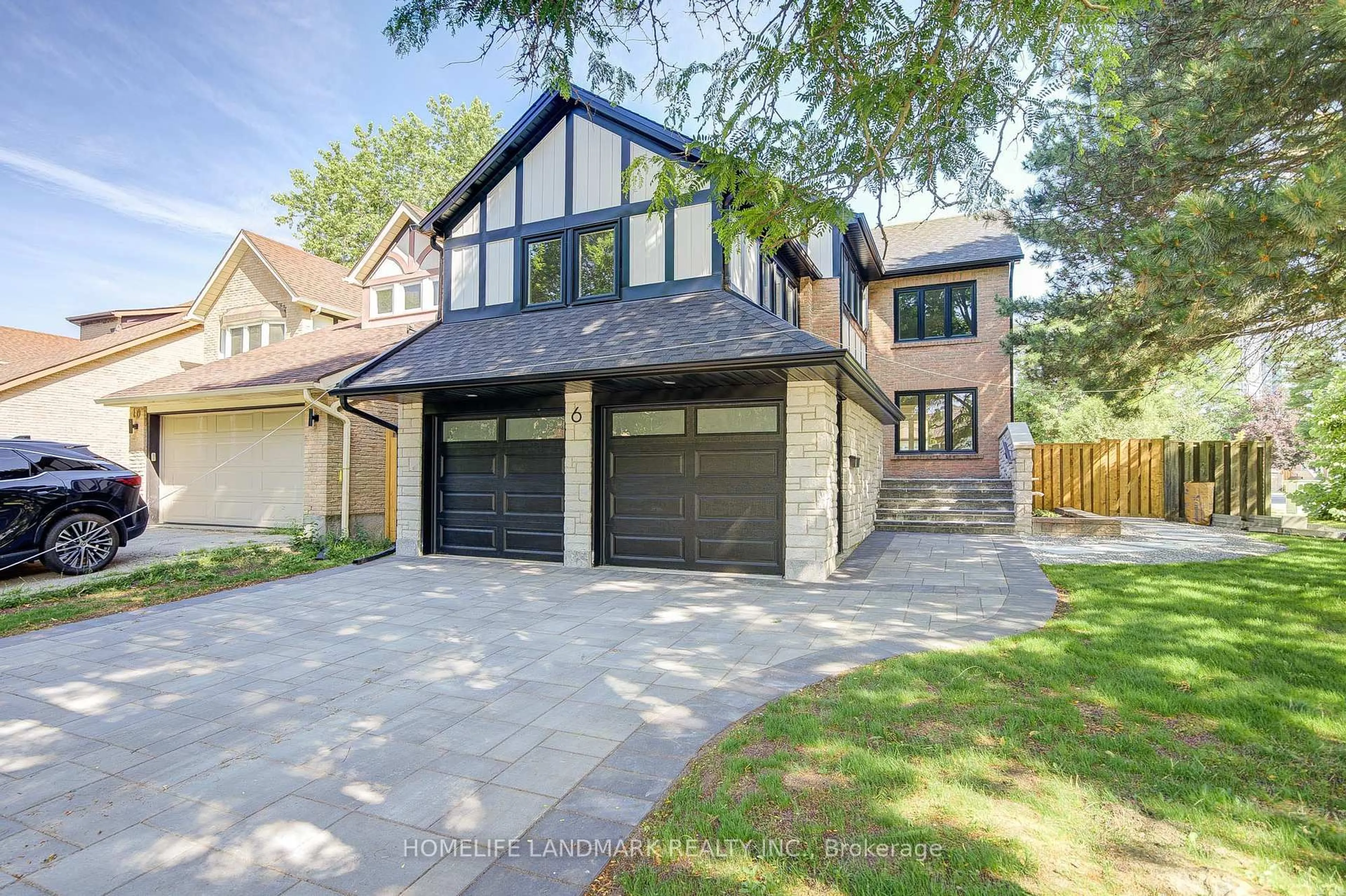 Home with brick exterior material, street for 6 Eddy Green Crt, Vaughan Ontario L4J 2S5