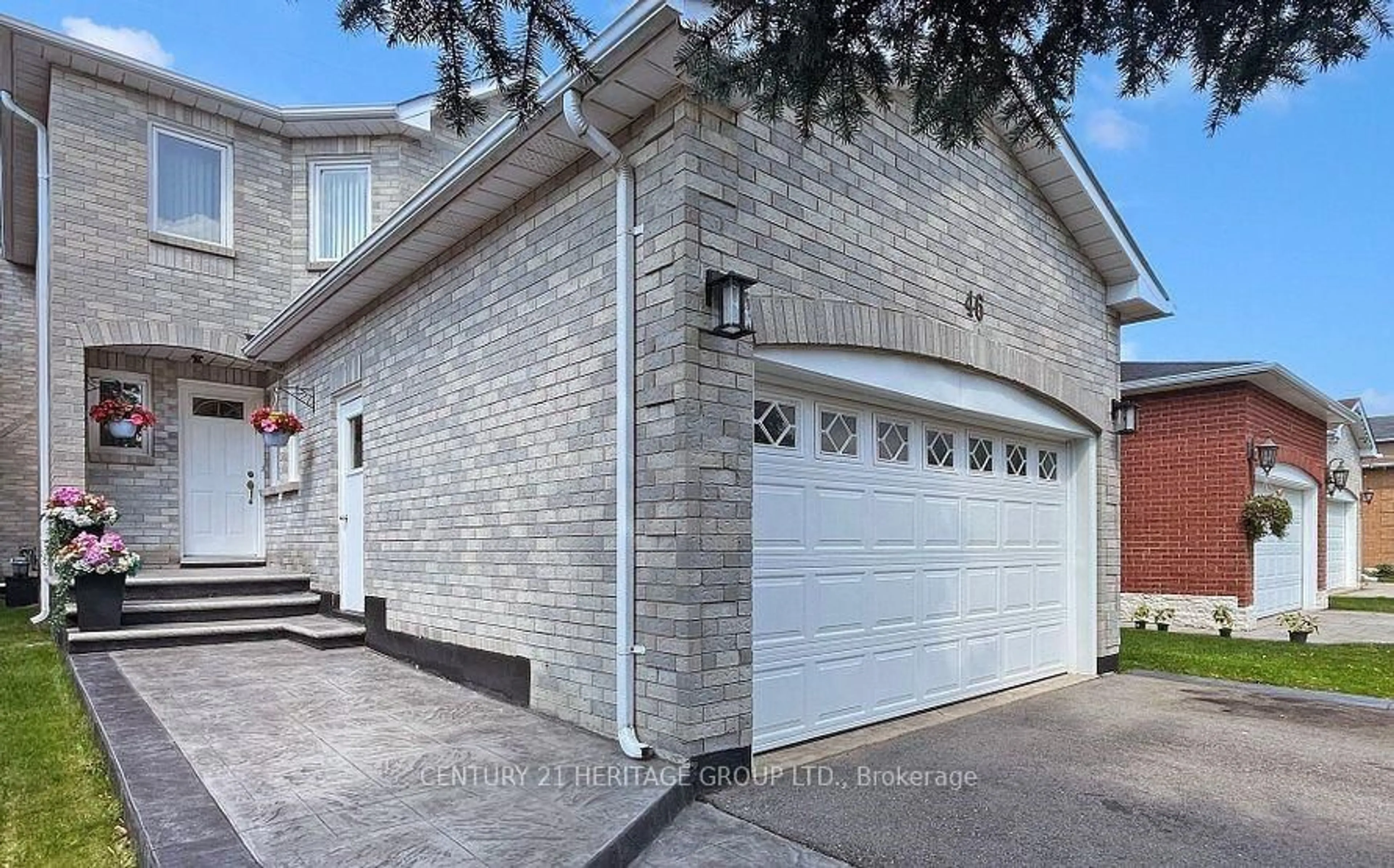 Home with brick exterior material, street for 46 Venice Cres, Vaughan Ontario L4J 7S9