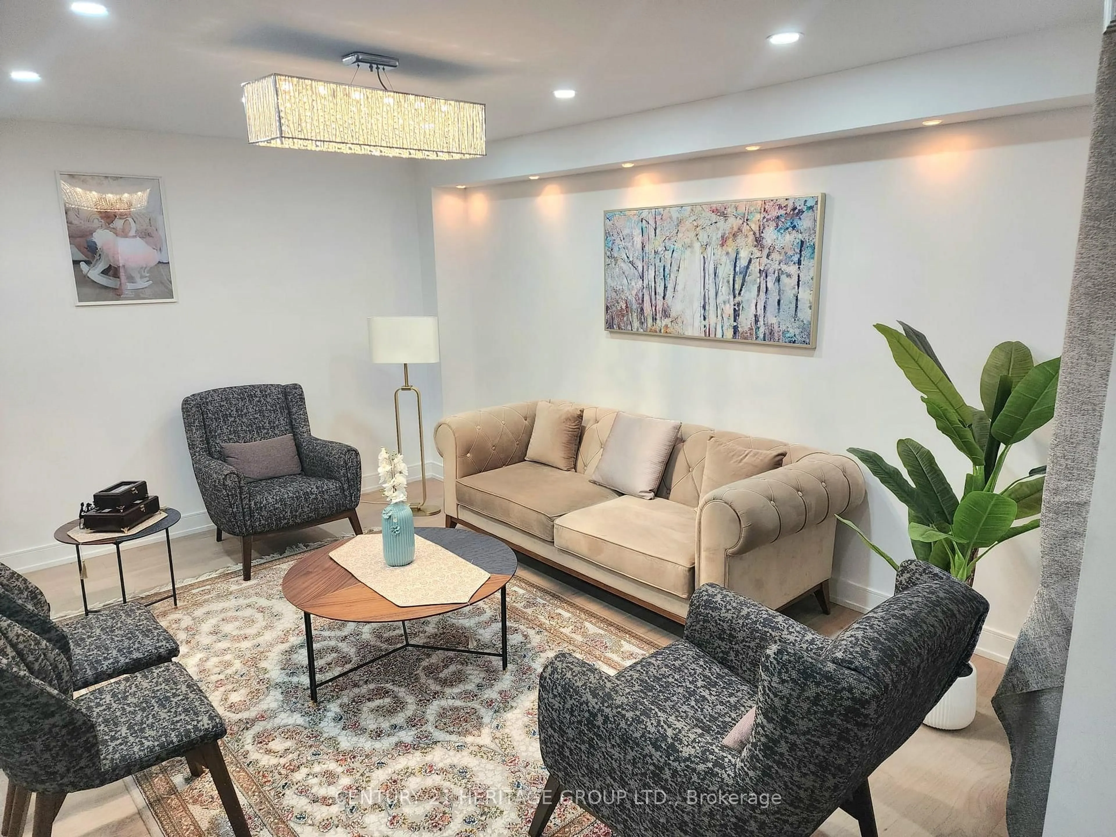 Living room with furniture, unknown for 46 Venice Cres, Vaughan Ontario L4J 7S9