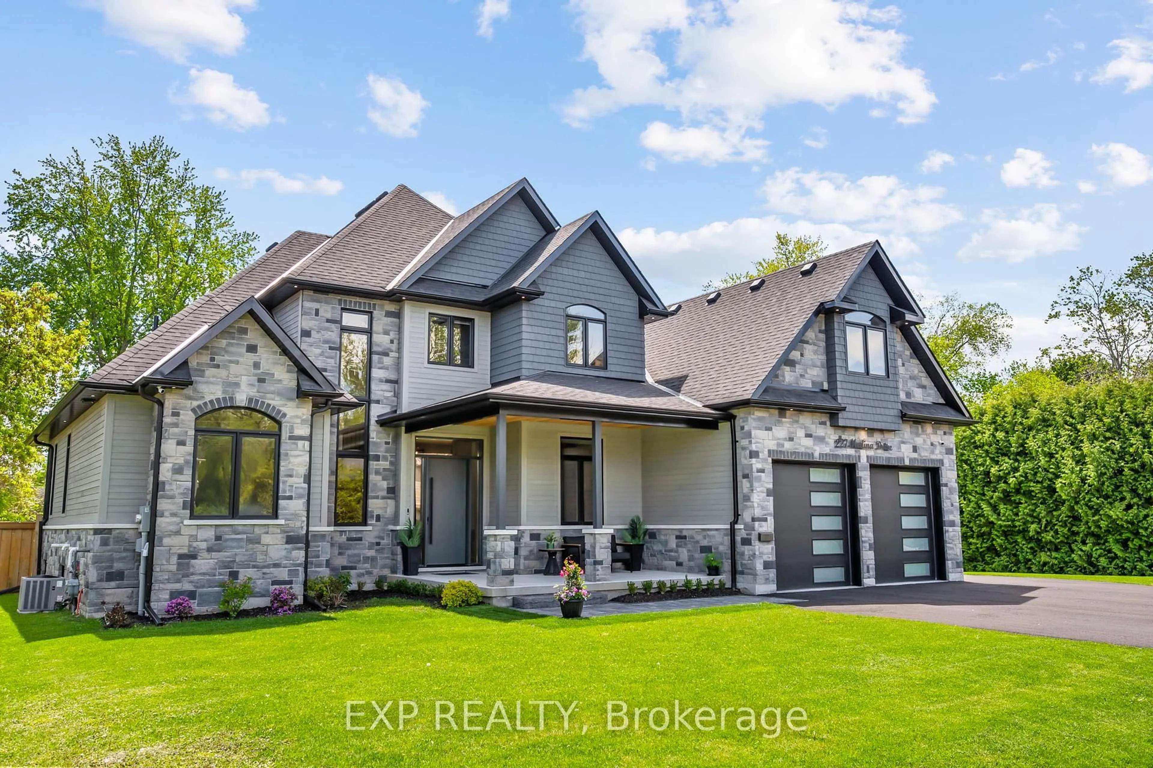 Home with brick exterior material, street for 227 Medina Dr, Georgina Ontario L4P 1G9