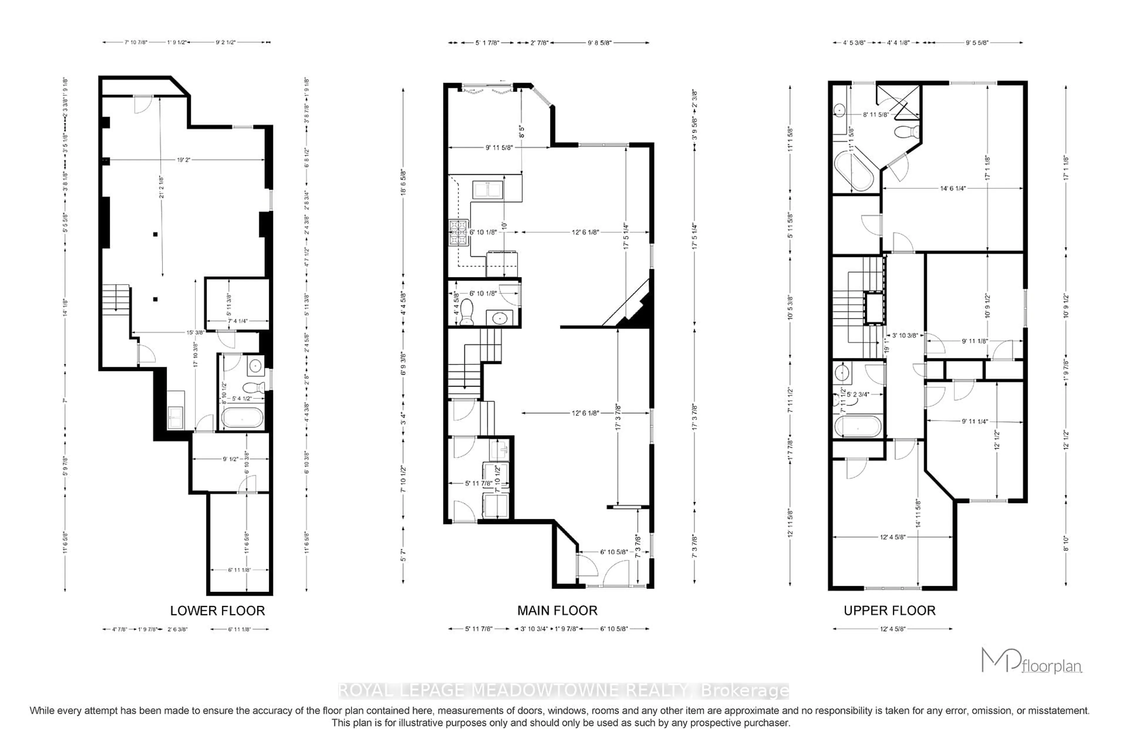 Floor plan for 33 Brightsview Dr, Richmond Hill Ontario L4E 3Z2