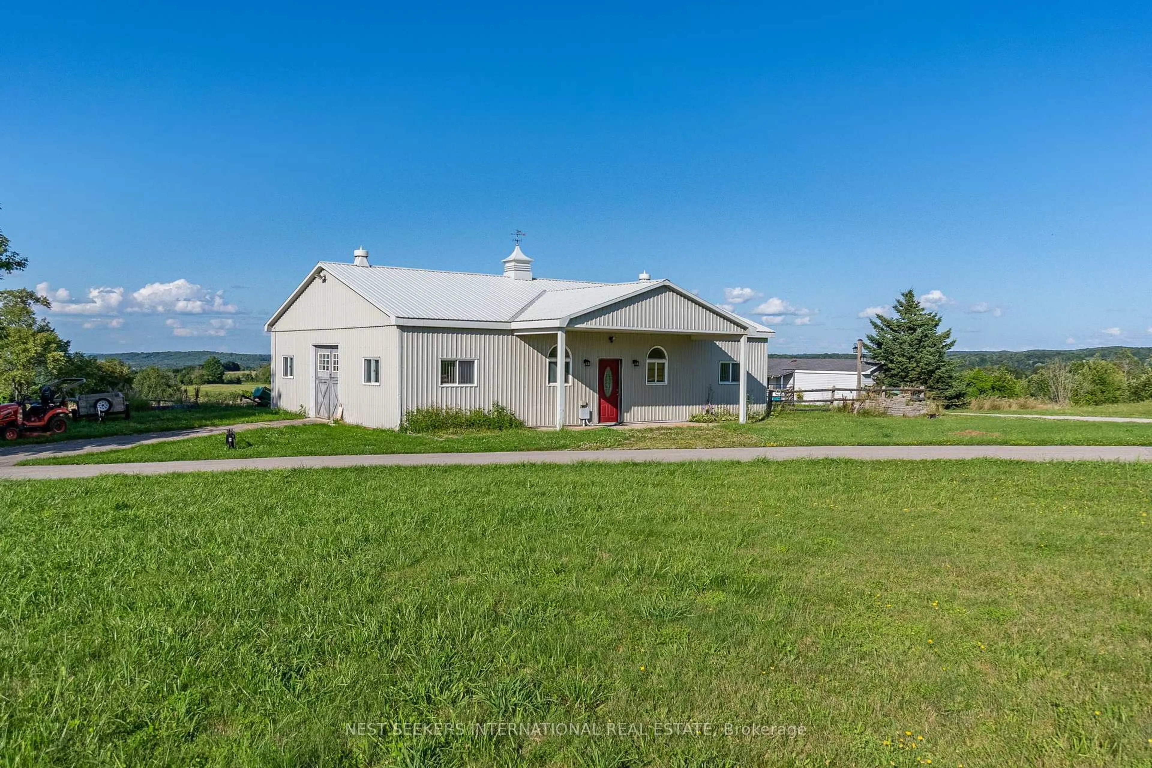 A pic from outside/outdoor area/front of a property/back of a property/a pic from drone, unknown for 15535 Highway 27, King Ontario L0G 1T0