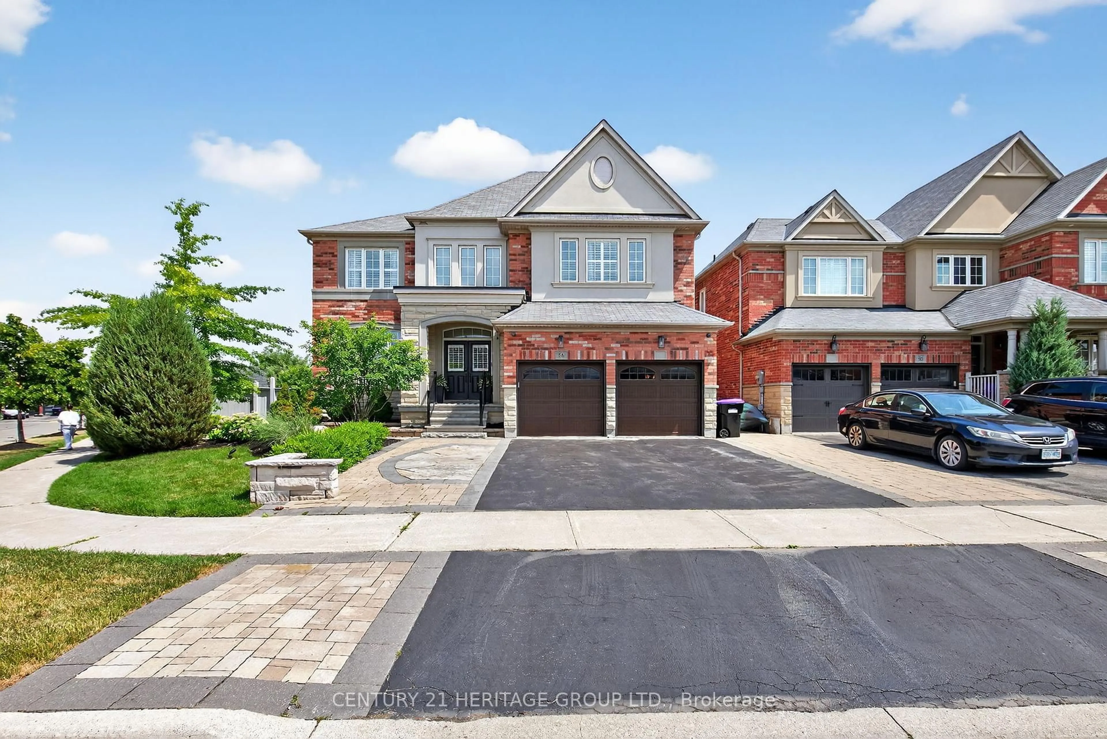 Home with brick exterior material, street for 56 Cousteau Dr, Bradford West Gwillimbury Ontario L3Z 0H8