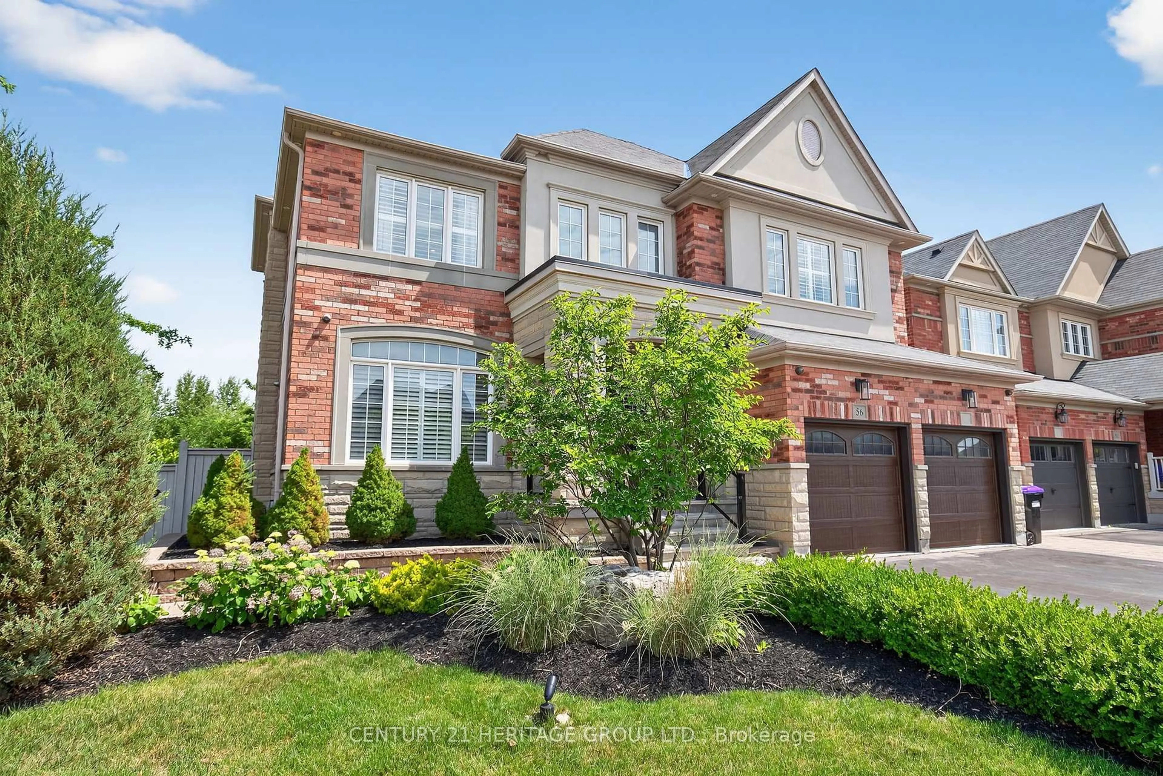 Home with brick exterior material, street for 56 Cousteau Dr, Bradford West Gwillimbury Ontario L3Z 0H8