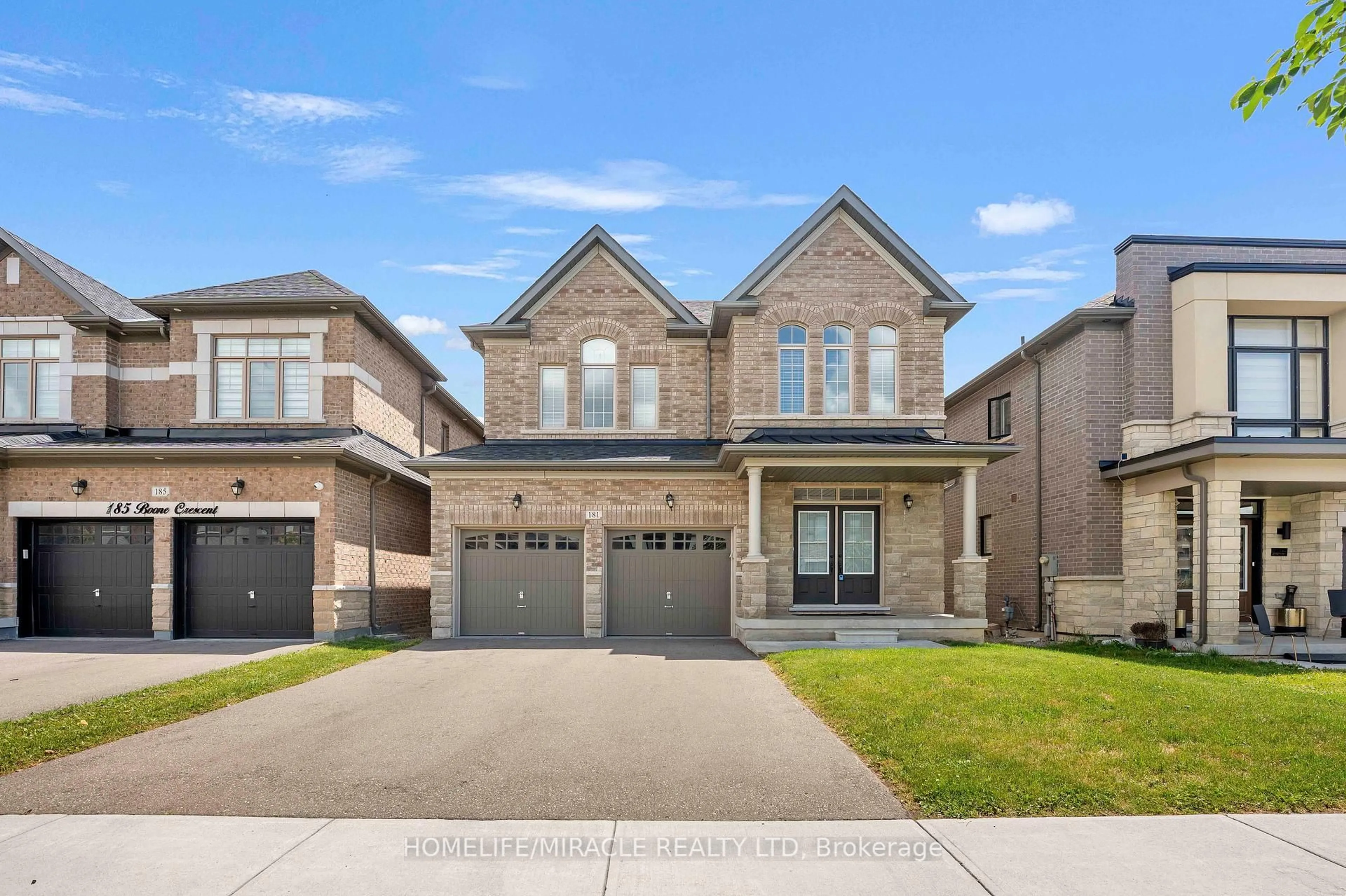 Home with brick exterior material, street for 181 Boone Cres, Vaughan Ontario L4H 4V1