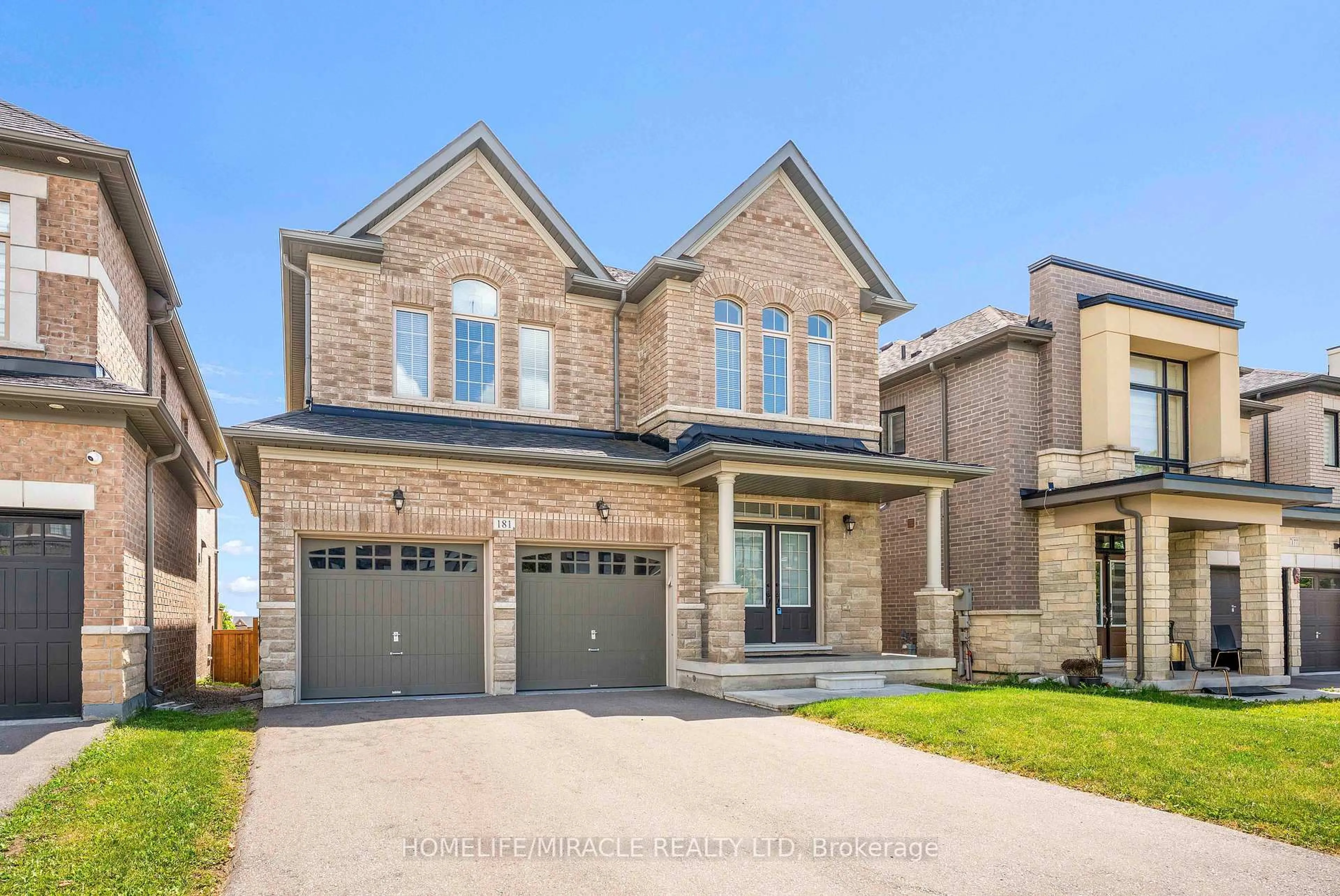 Home with brick exterior material, street for 181 Boone Cres, Vaughan Ontario L4H 4V1