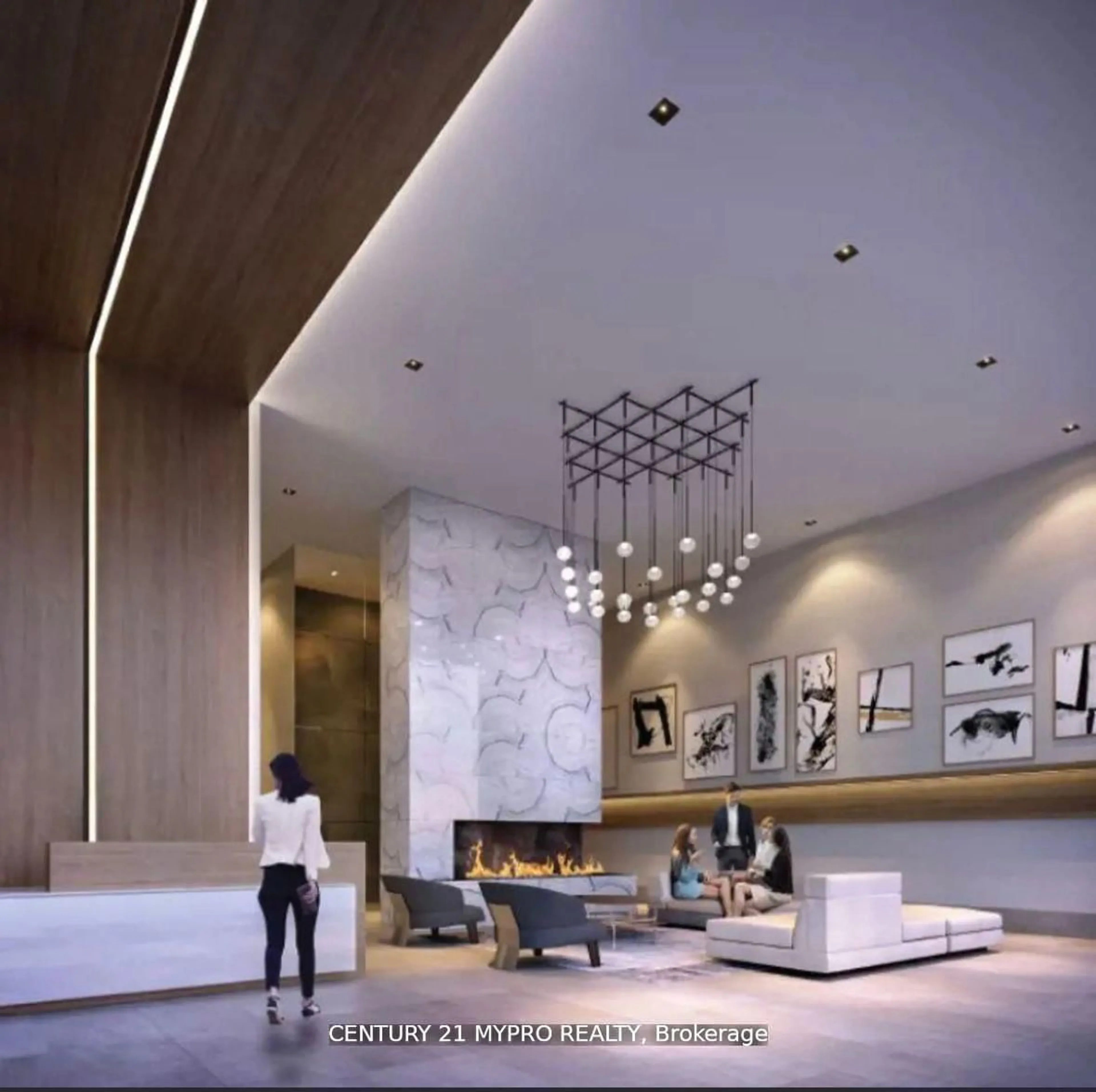 Lobby for 185 Deerfield Rd #311, Newmarket Ontario L3Y 0G7