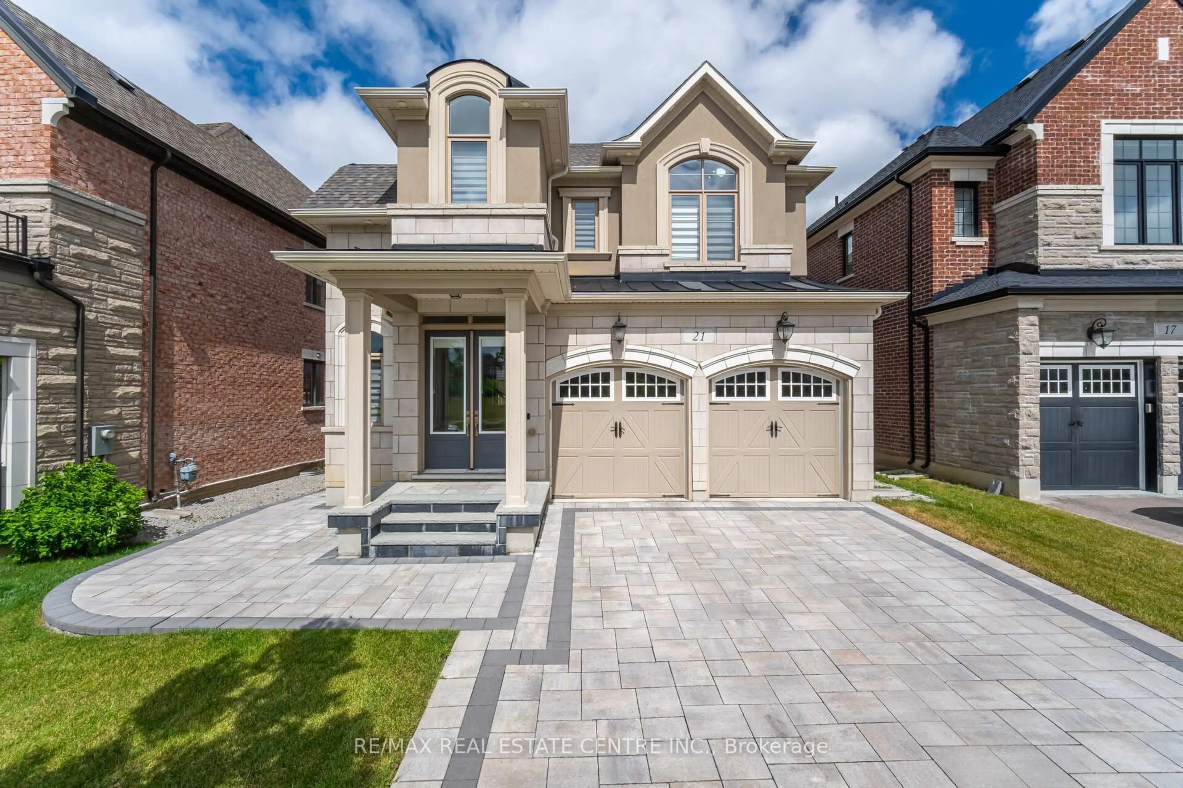 Home with brick exterior material, street for 21 Arctic Grail Rd, Vaughan Ontario L4H 4T4