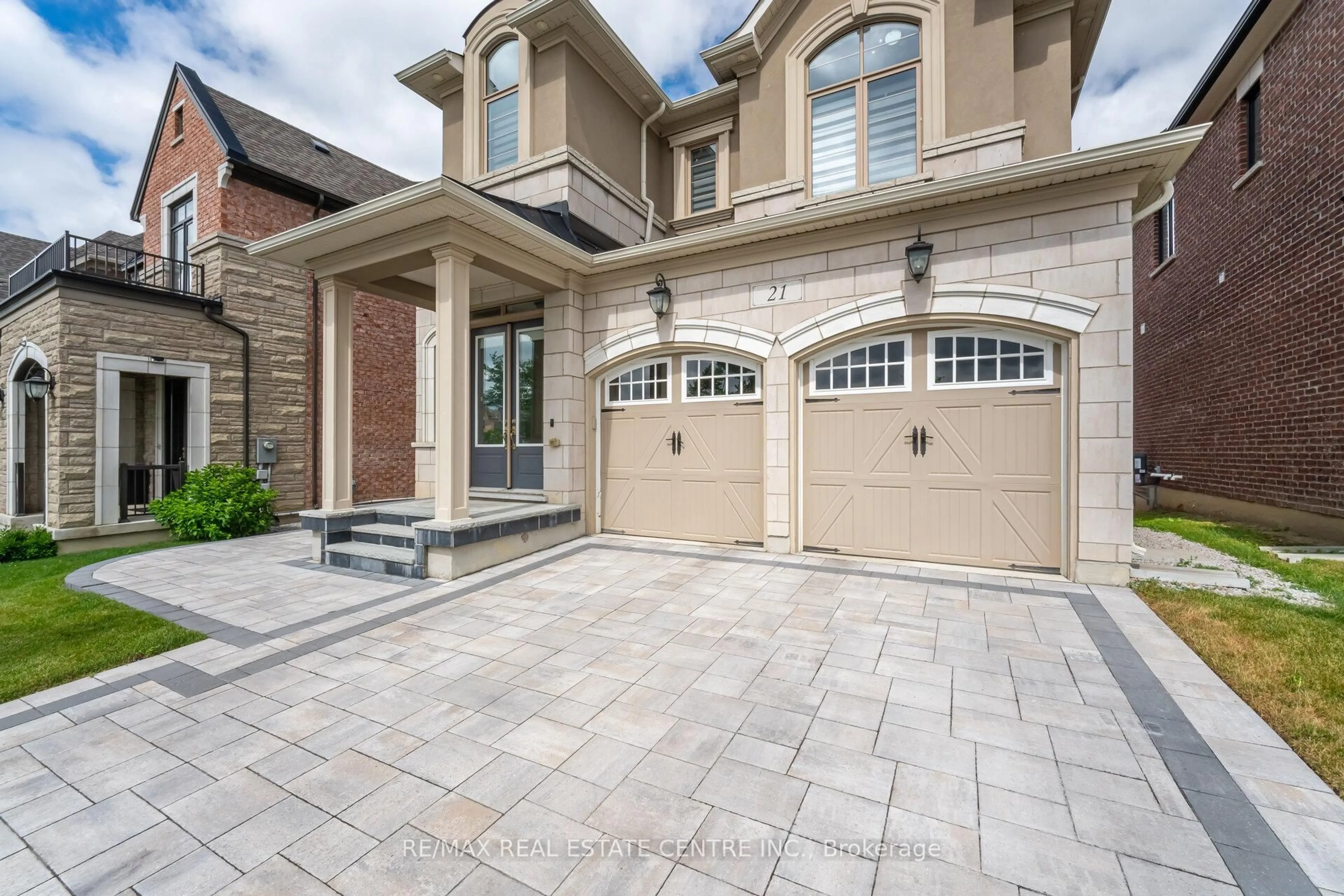 Home with brick exterior material, street for 21 Arctic Grail Rd, Vaughan Ontario L4H 4T4