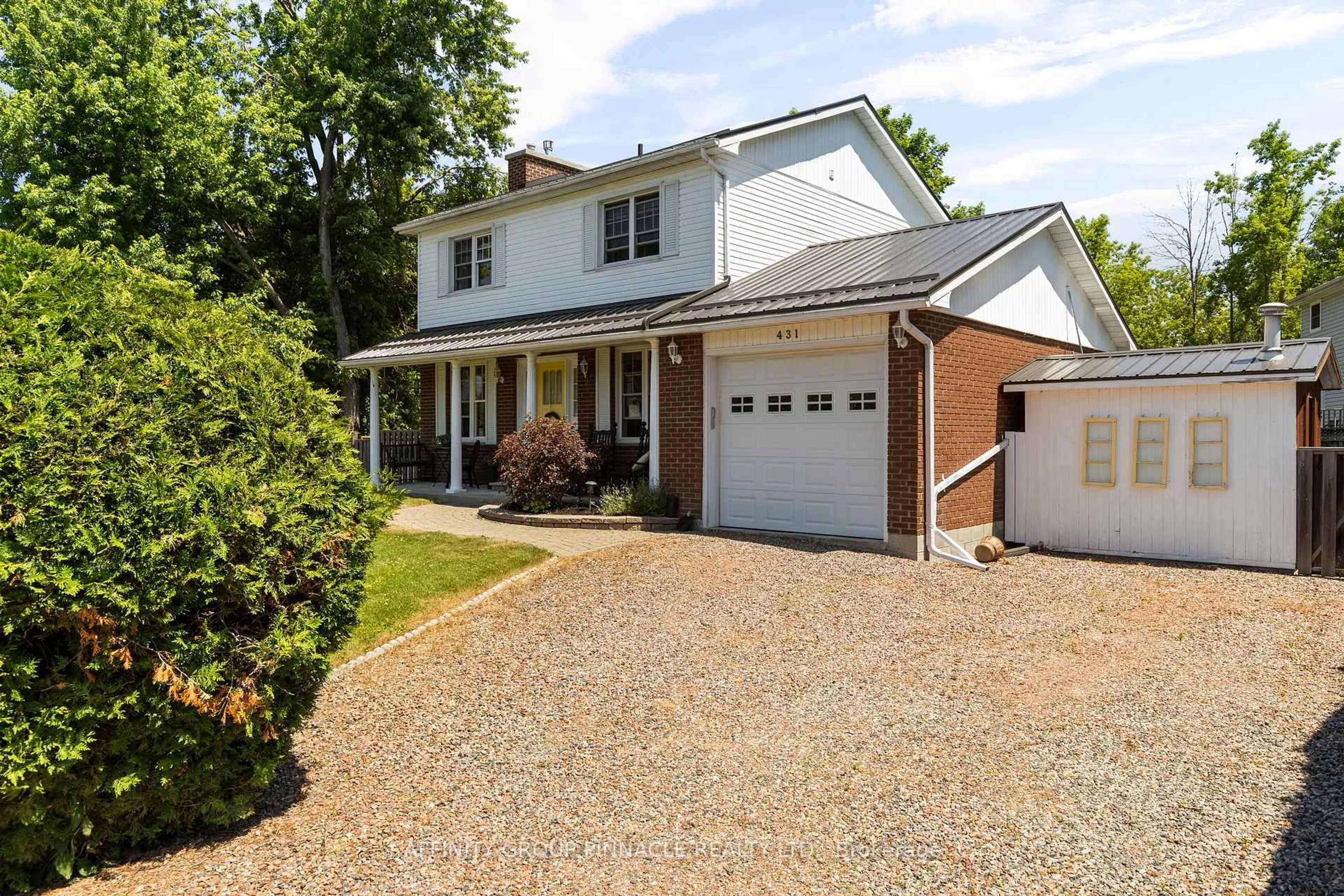Home with brick exterior material, street for 431 Dundas St, Brock Ontario L0K 1A0