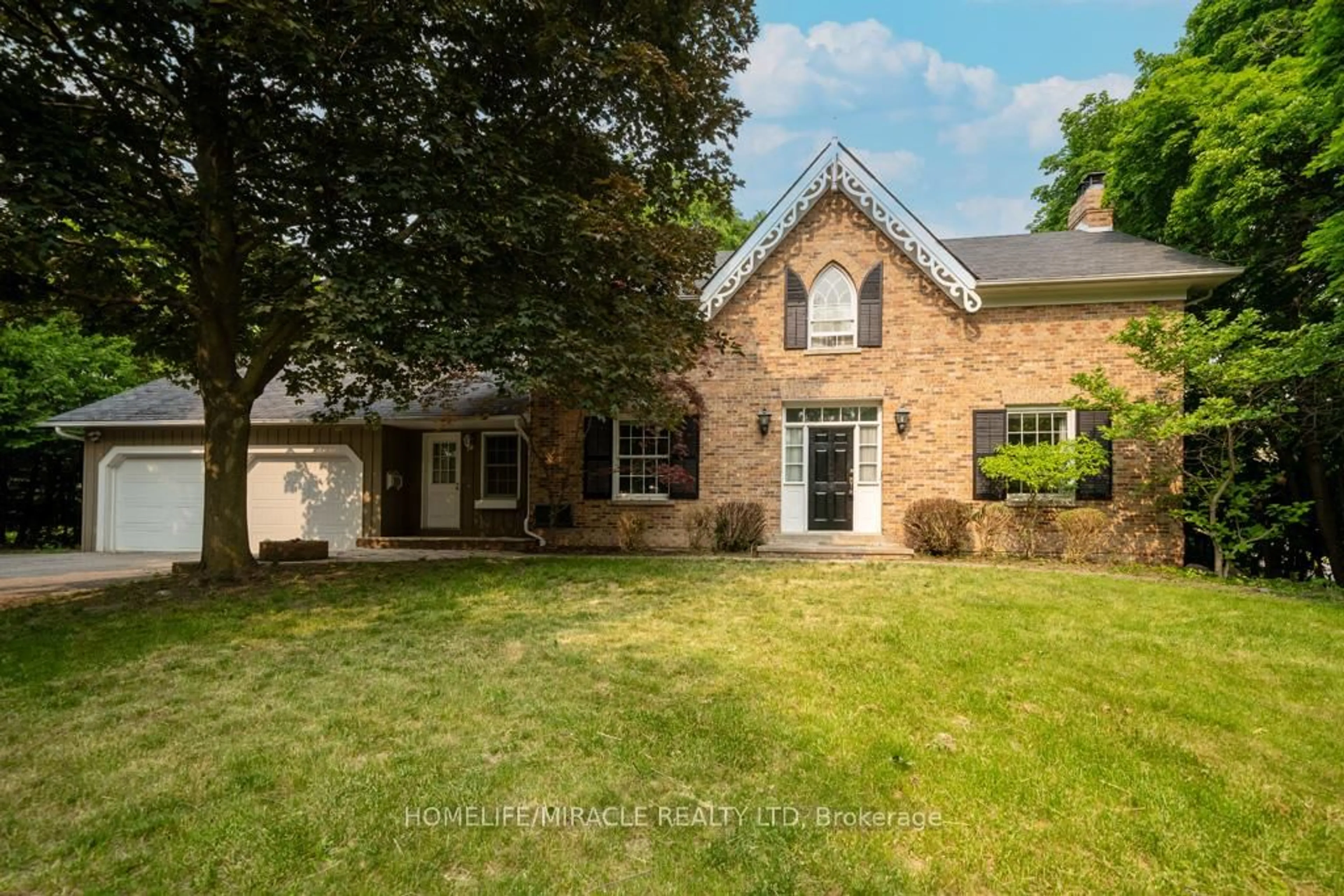 Home with brick exterior material, street for 10 Houghton Blvd, Markham Ontario L3P 2N6
