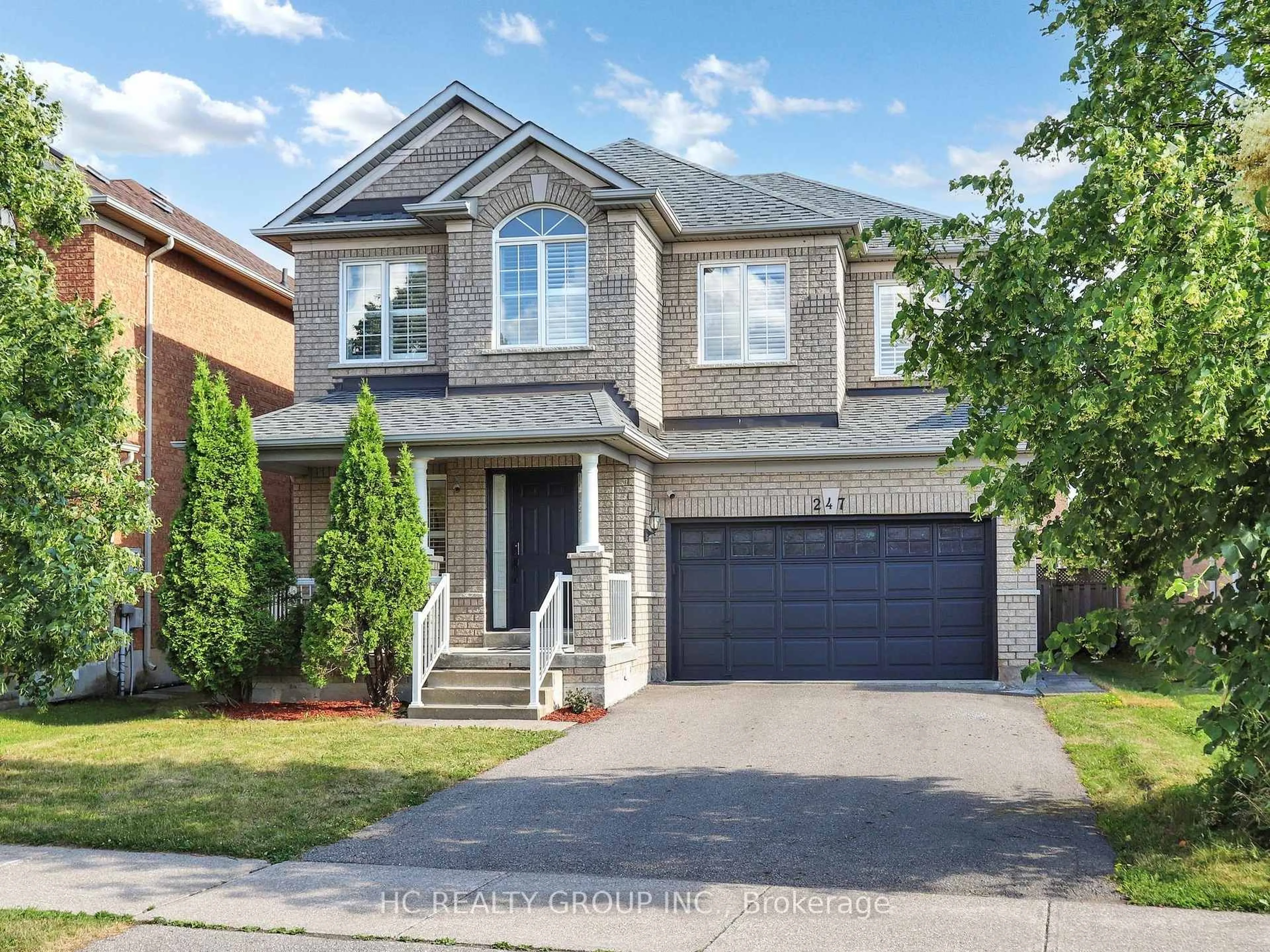 Home with brick exterior material, street for 247 Dufferin Hill Dr, Vaughan Ontario L4K 5K5