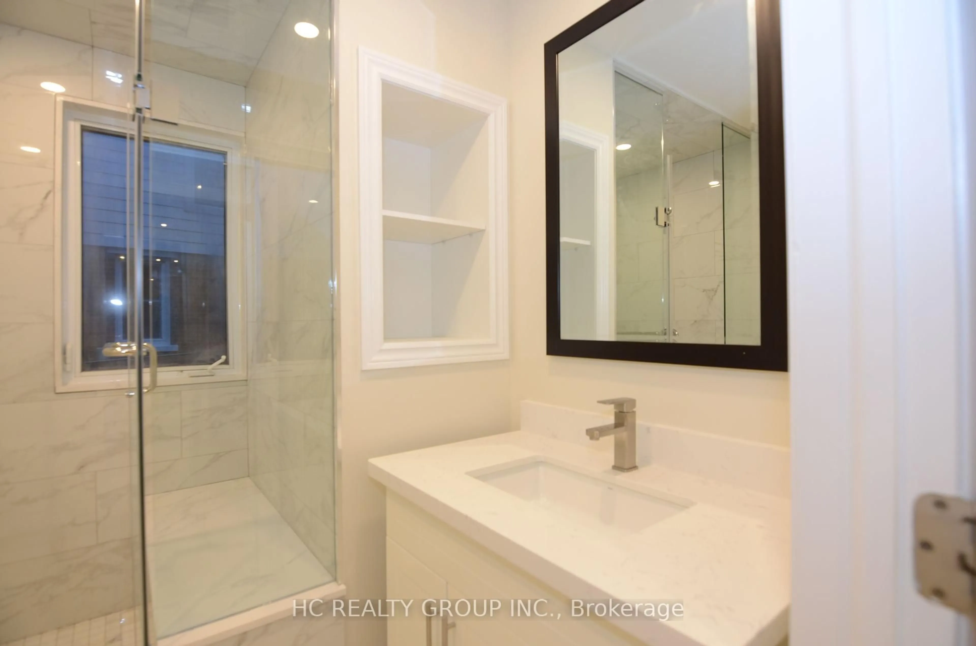 Contemporary bathroom, ceramic/tile floor for 94 Prospect St, Newmarket Ontario L3Y 3T4